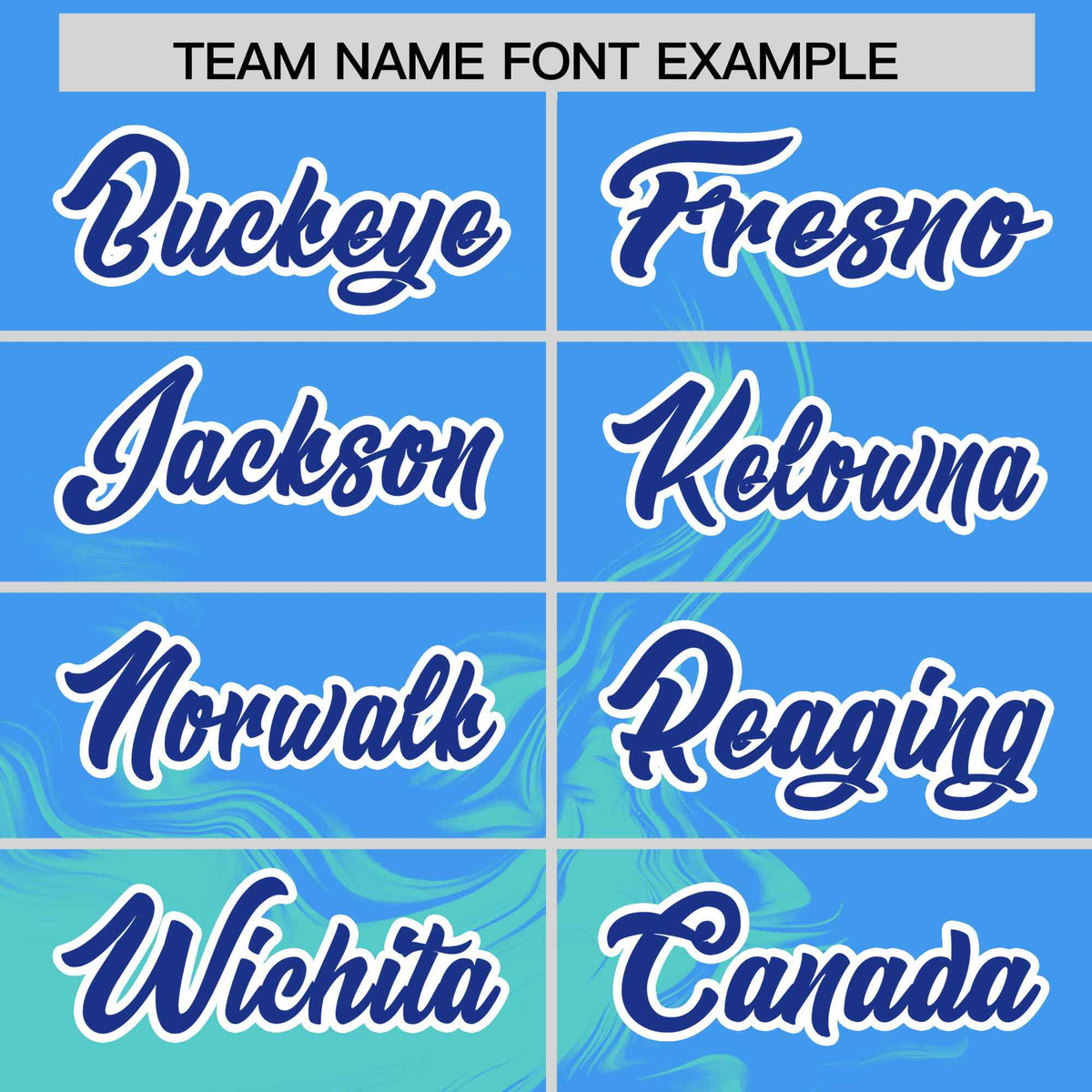 Custom Powder Blue Bright Green Personalized Ink Pattern Authentic Baseball Jersey