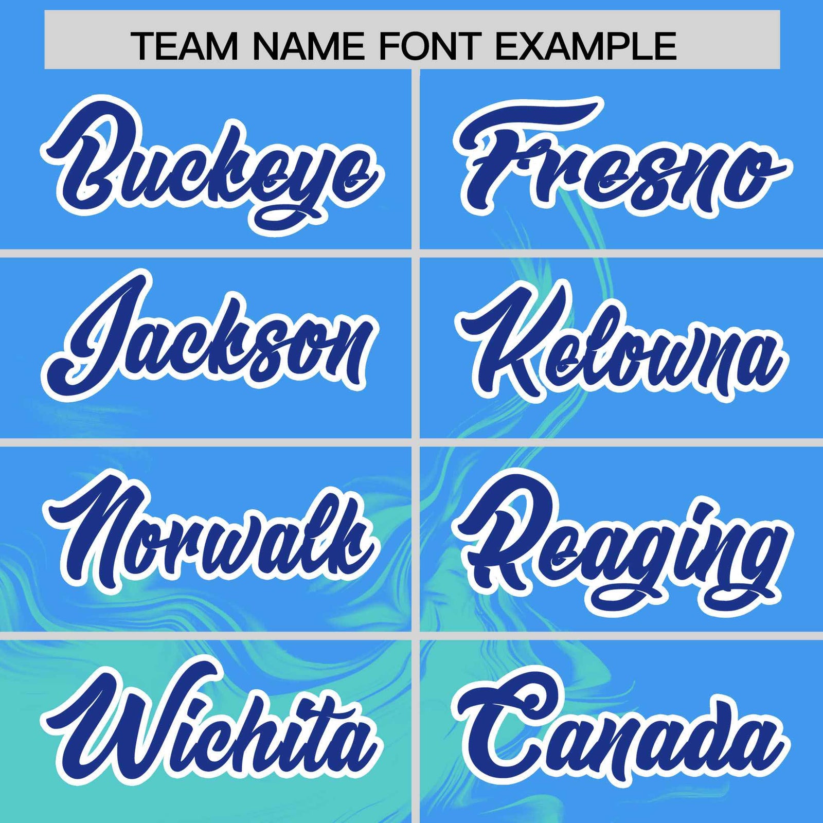 Custom Powder Blue Bright Green Personalized Ink Pattern Authentic Baseball Jersey