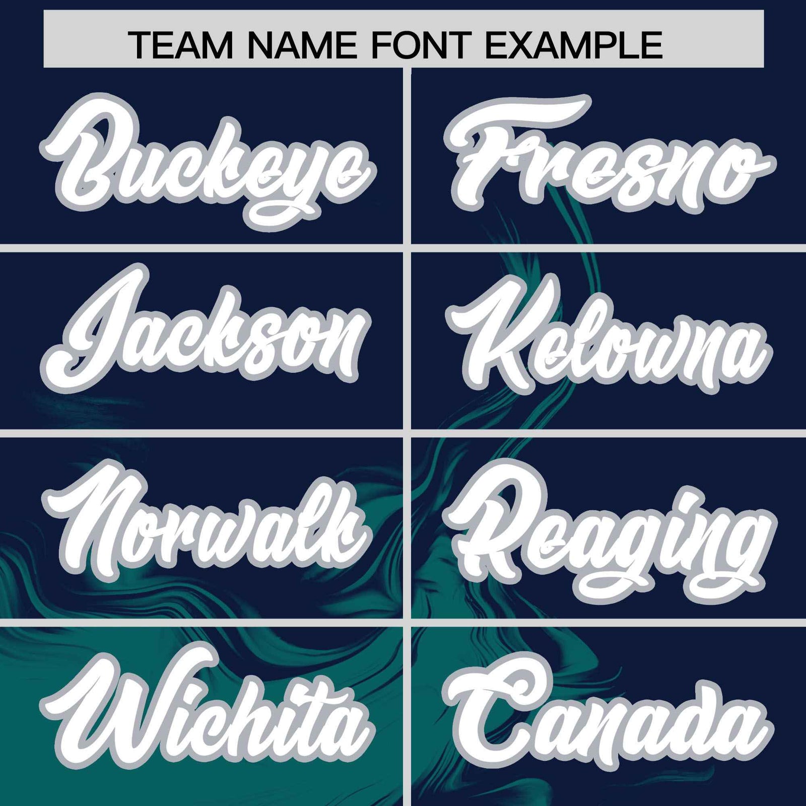 Custom Navy Aqua Personalized Ink Pattern Authentic Baseball Jersey