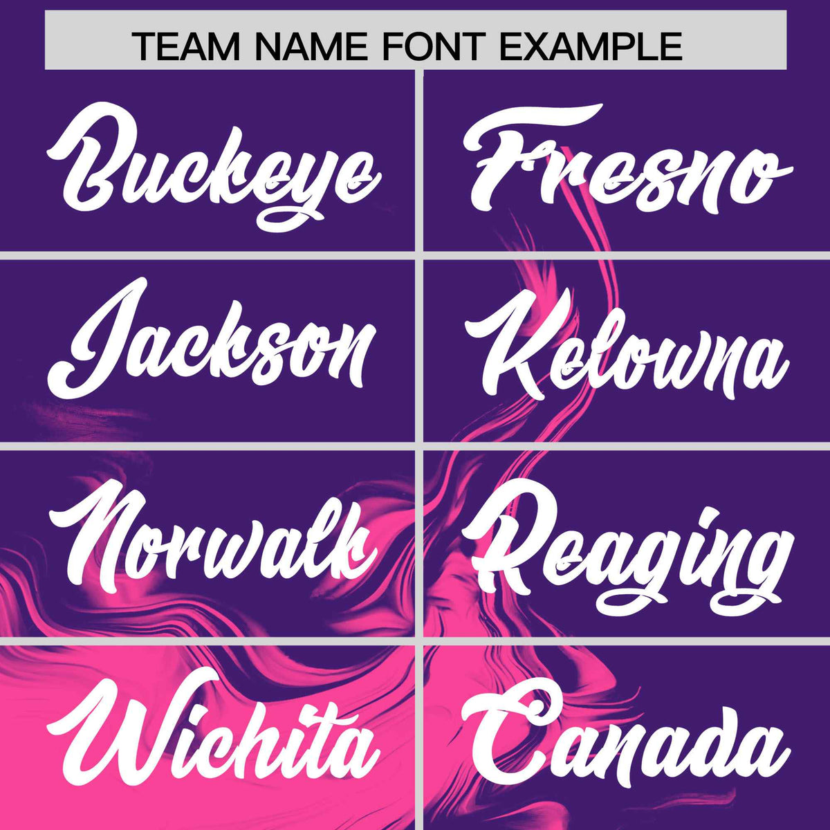 Custom Purple Pink Personalized Ink Pattern Authentic Baseball Jersey