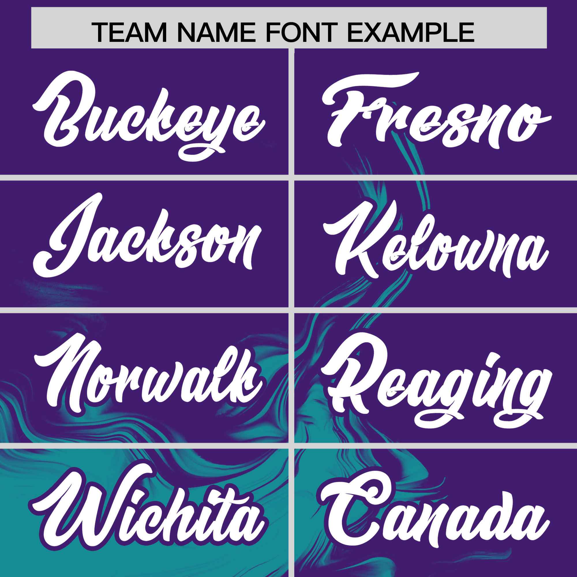 Custom Purple Aqua Personalized Ink Pattern Authentic Baseball Jersey