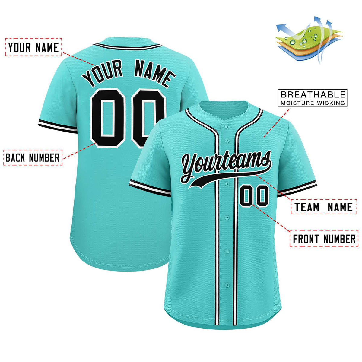 Custom Bright Green Classic Style Authentic Baseball Jersey