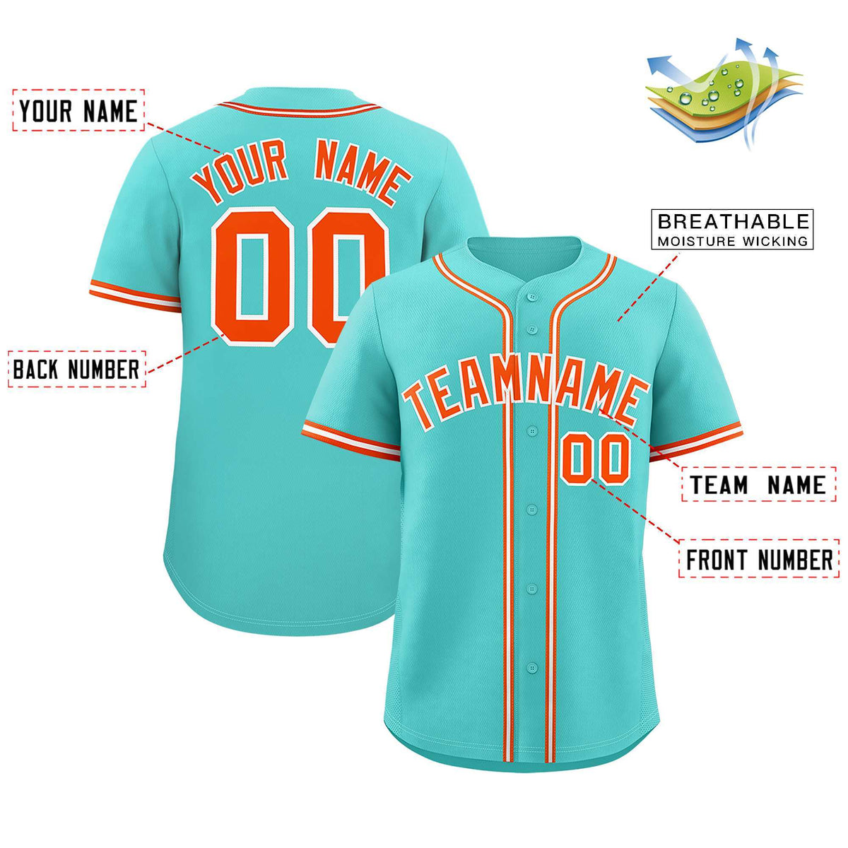 Custom Bright Green Classic Style Authentic Baseball Jersey