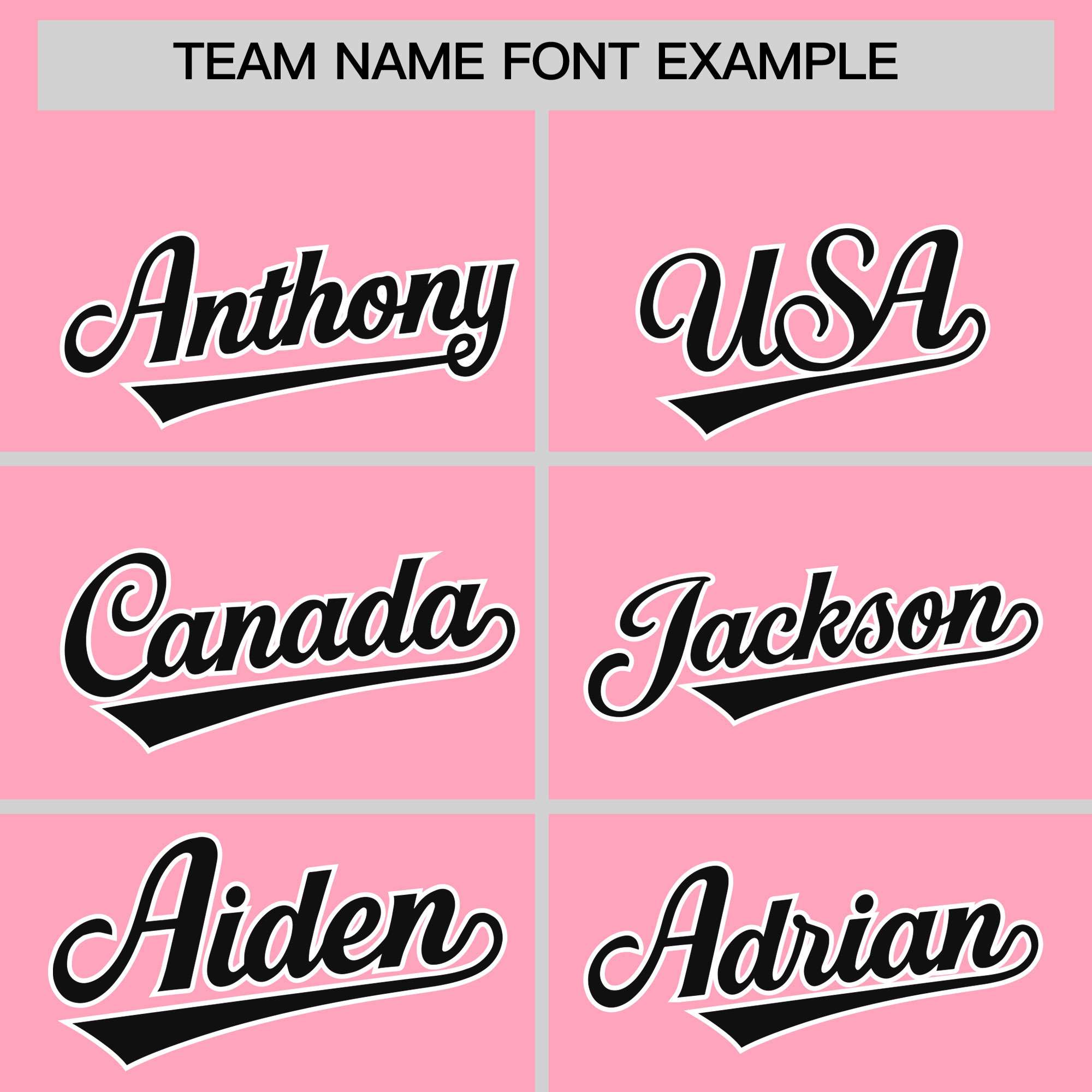 Custom Light Pink Classic Style Authentic Baseball Jersey