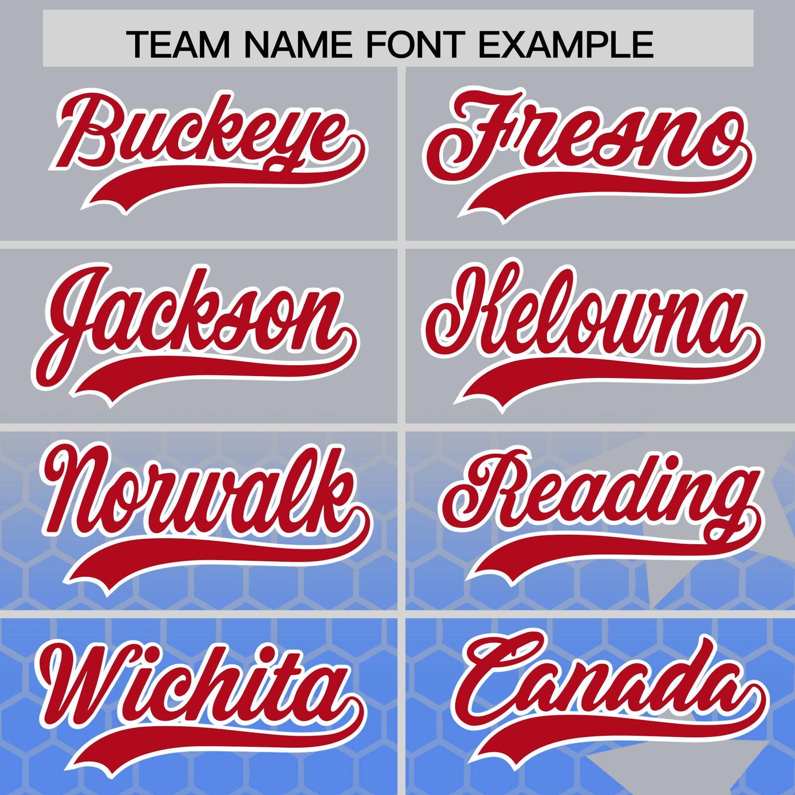 Custom Gray Powder Blue Red Rising Stars Series Gradient Fashion Baseball Jersey| KXKSHOP