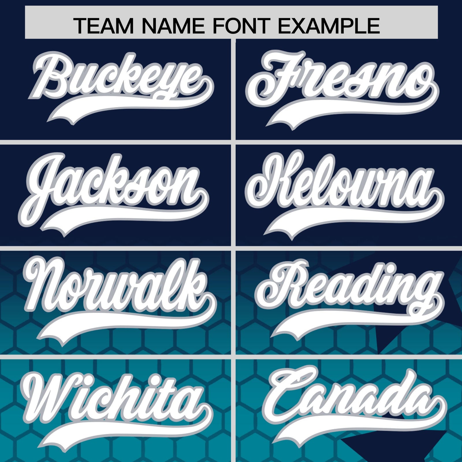 Custom Navy Teal White Rising Stars Series Gradient Fashion Baseball Jersey| KXKSHOP