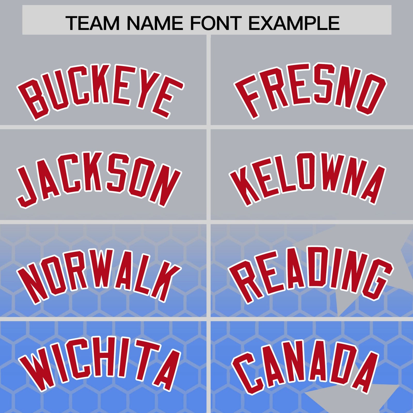 Custom Gray Powder Blue Red Rising Stars Series Gradient Fashion Baseball Jersey| KXKSHOP