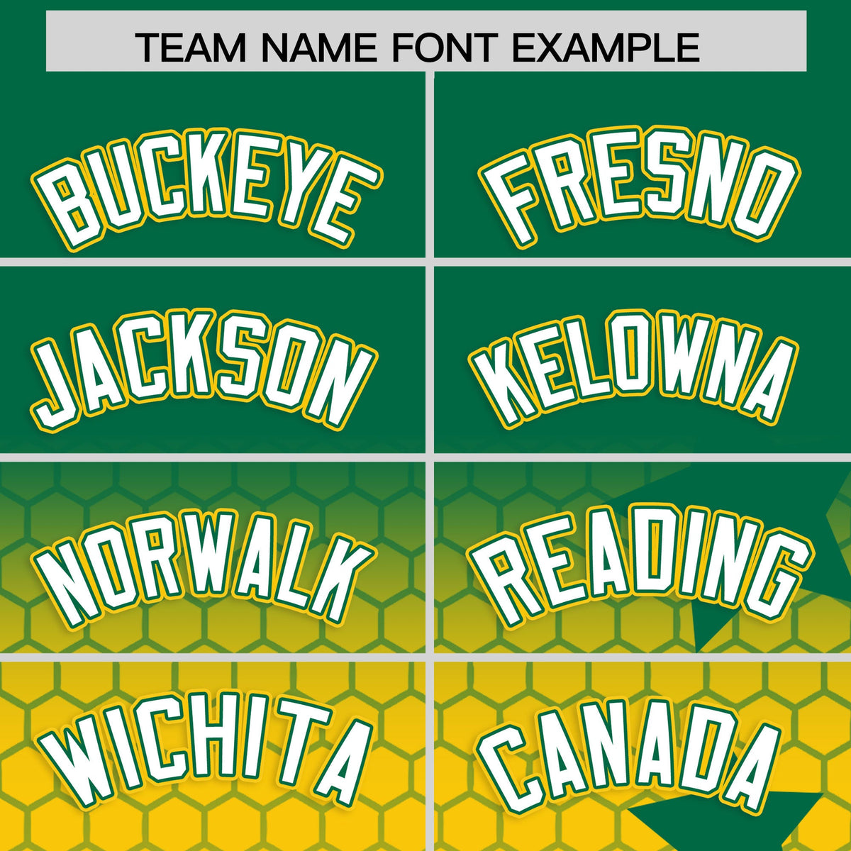 Custom Kelly Green Gold White Rising Stars Series Gradient Fashion Baseball Jersey| KXKSHOP