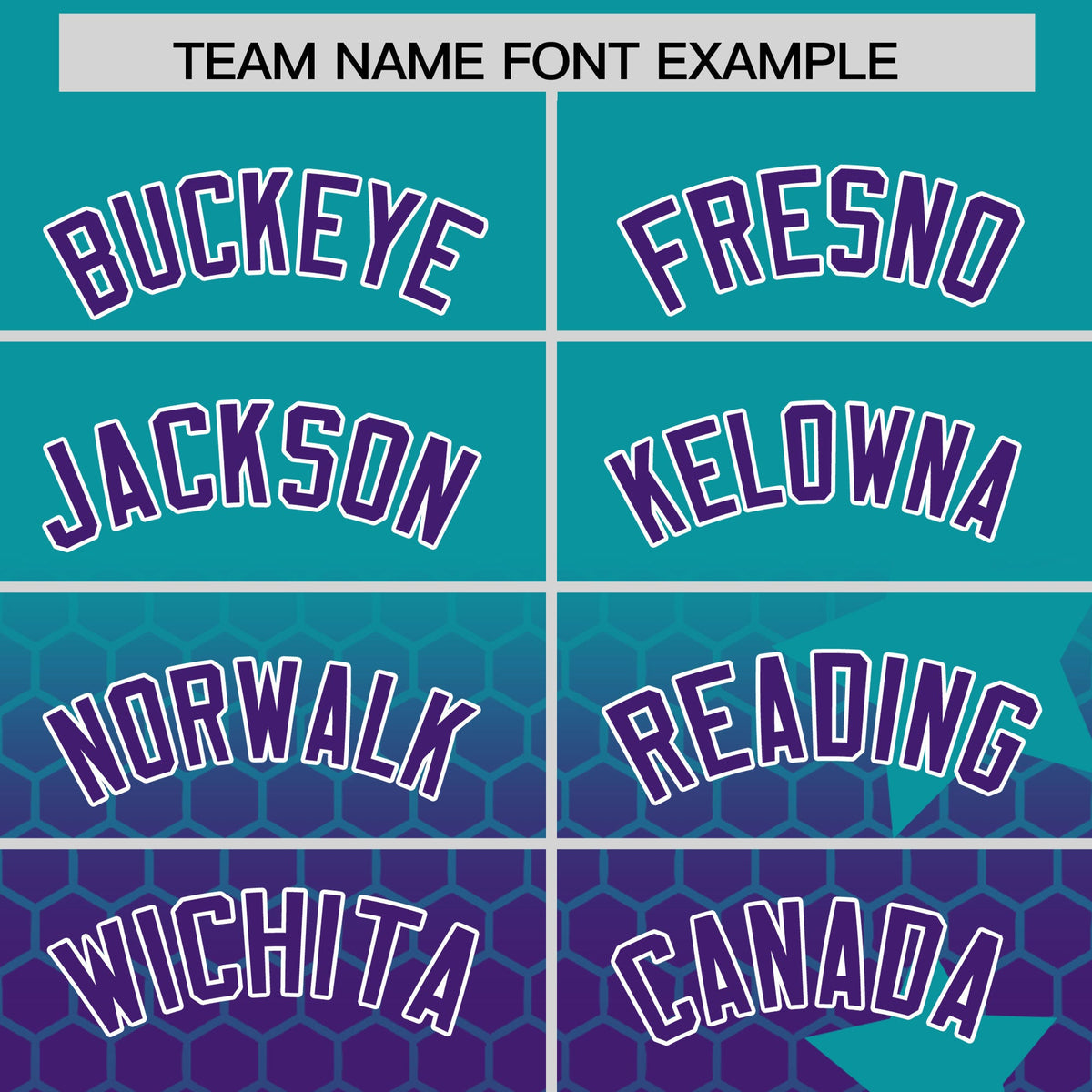 Custom Aqua Purple White Rising Stars Series Gradient Fashion Baseball Jersey| KXKSHOP