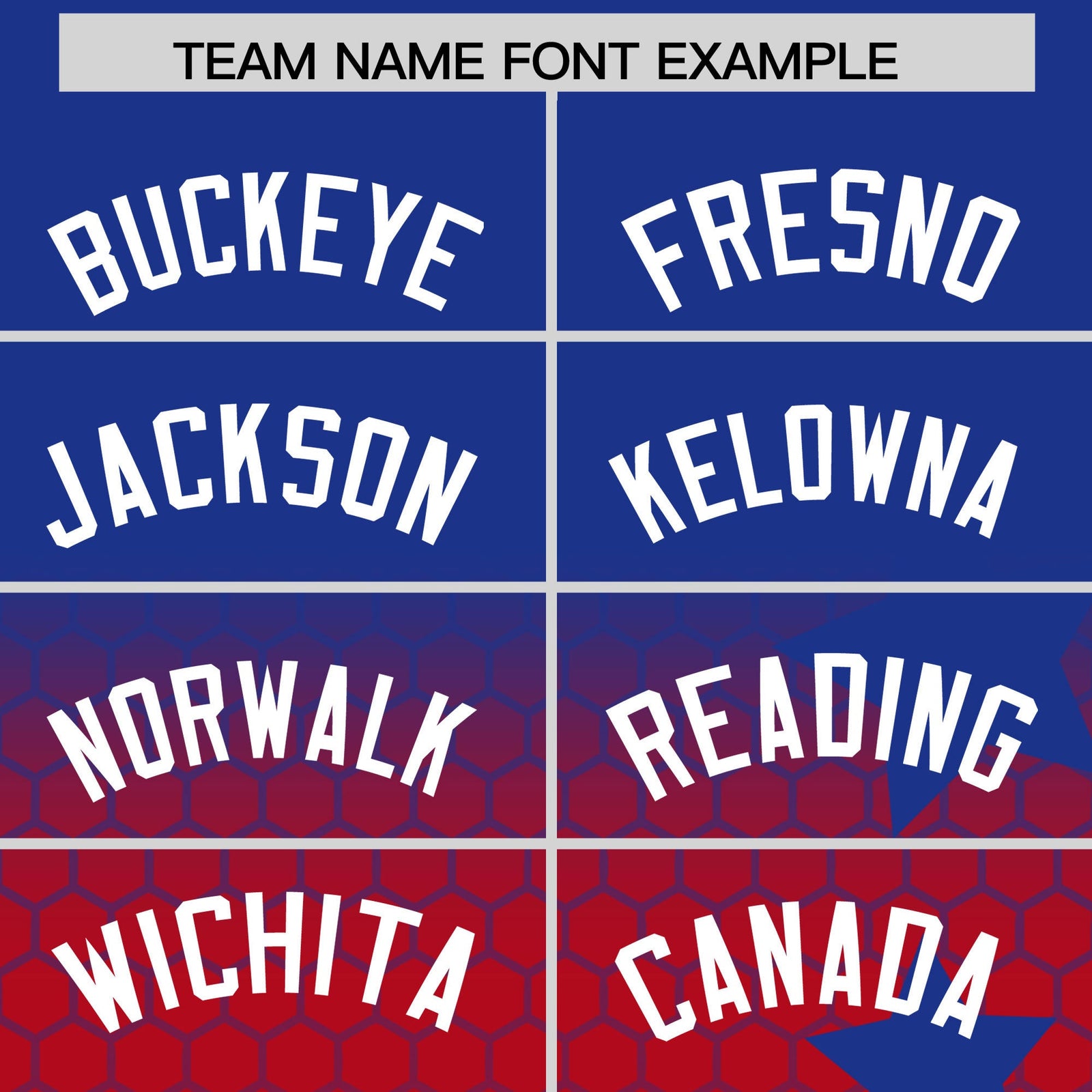 Custom Royal Blue Red White Rising Stars Series Gradient Fashion Baseball Jersey| KXKSHOP