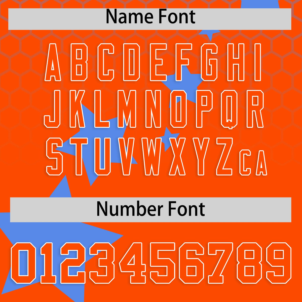 Custom Powder Blue Orange White Rising Stars Series Gradient Fashion Baseball Jersey| KXKSHOP