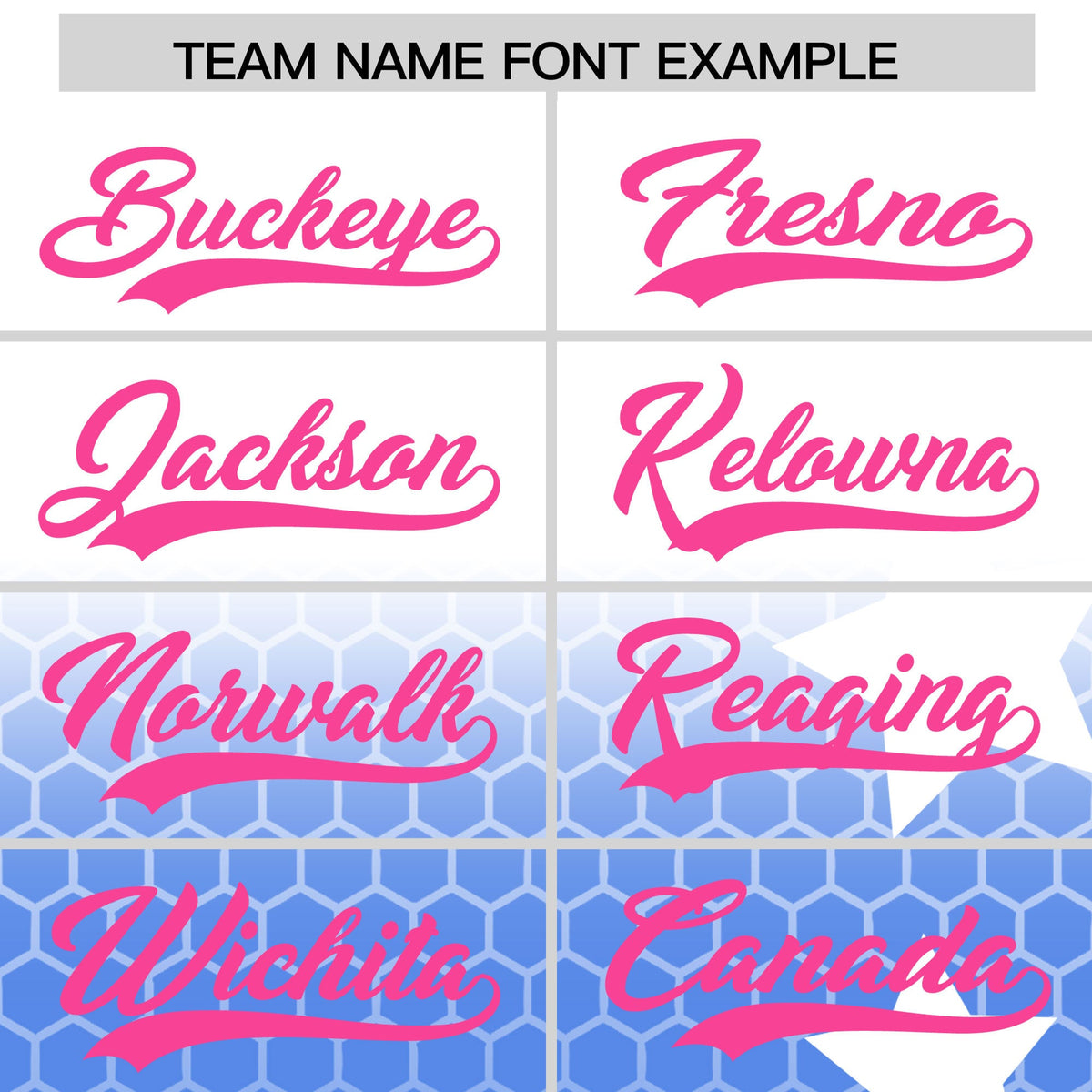 Custom White Powder Blue Pink Rising Stars Series Gradient Fashion Baseball Jersey| KXKSHOP