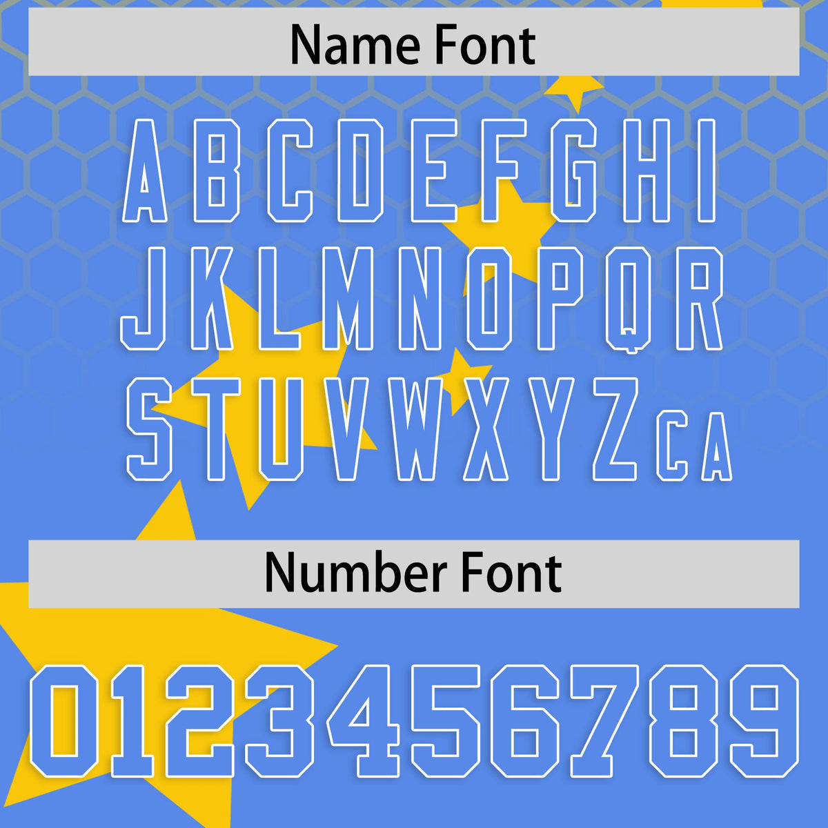 Custom Gold Powder Blue White Rising Stars Series Gradient Fashion Baseball Jersey| KXKSHOP