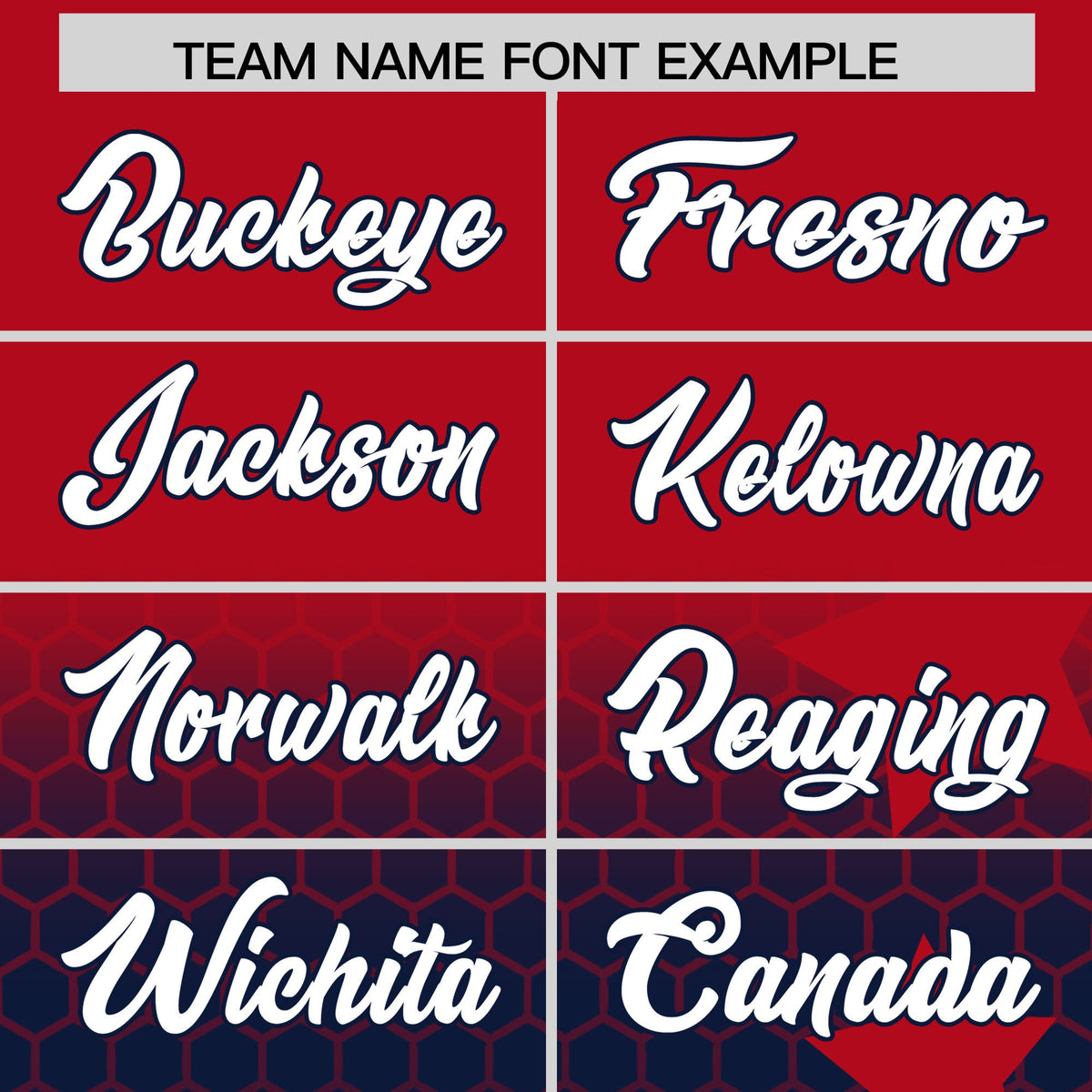 Custom Red Navy White Rising Stars Series Gradient Fashion Baseball Jersey| KXKSHOP