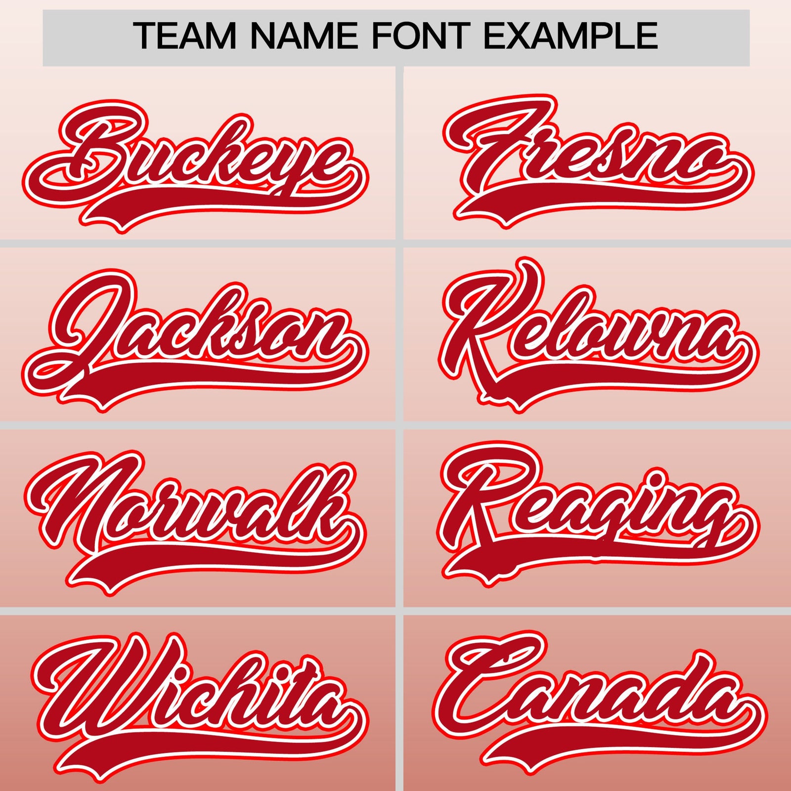 Custom Pink Red Gradient Fashion Elastic Baseball Jersey| KXKSHOP