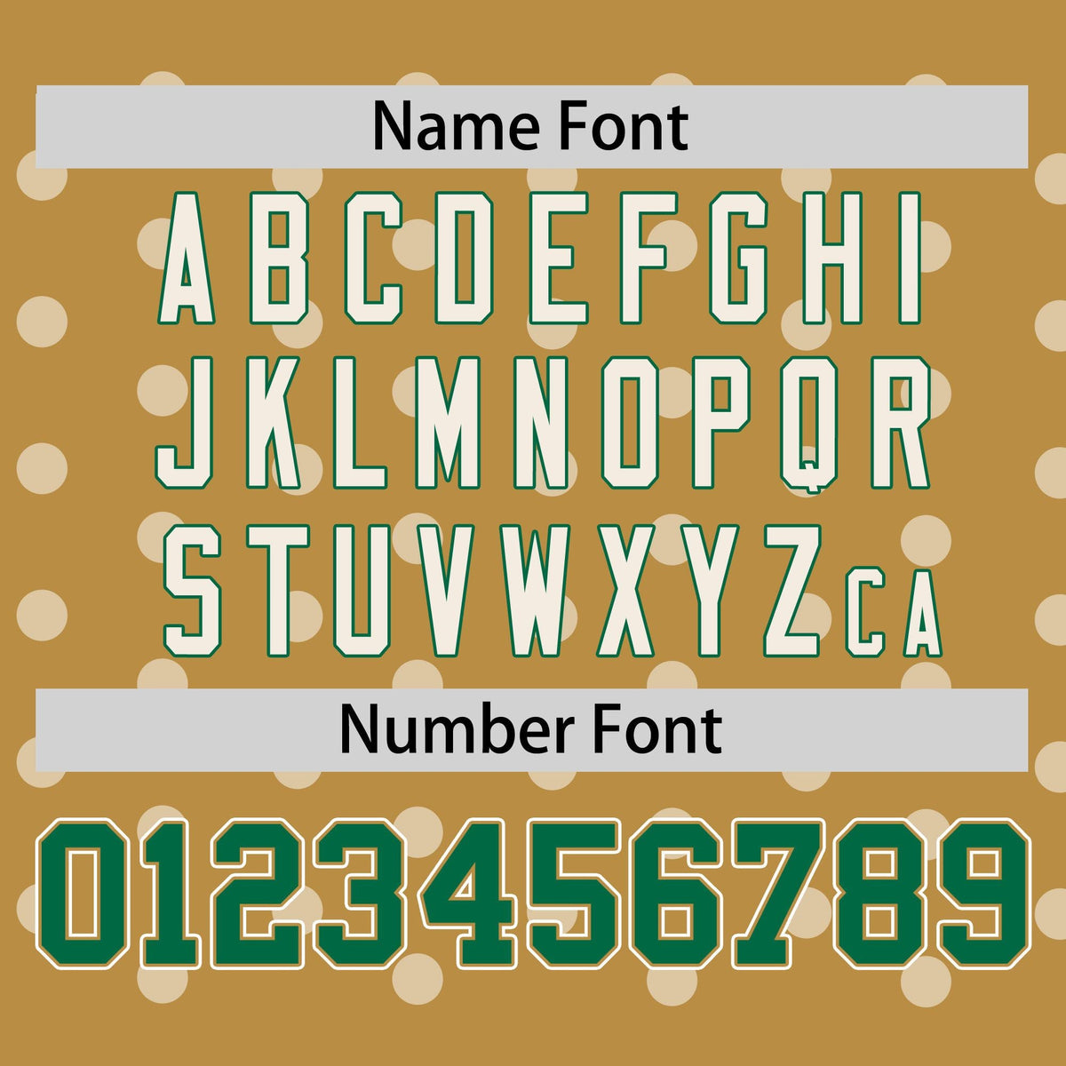 Custom Old Gold Cream Personalized Polka Dot Graffiti Pattern Authentic Baseball Jersey