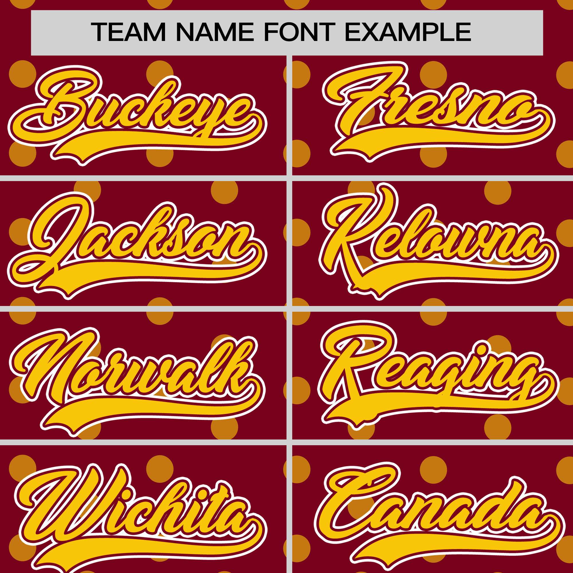 Custom Crimson Gold Personalized Polka Dot Graffiti Pattern Authentic Baseball Jersey