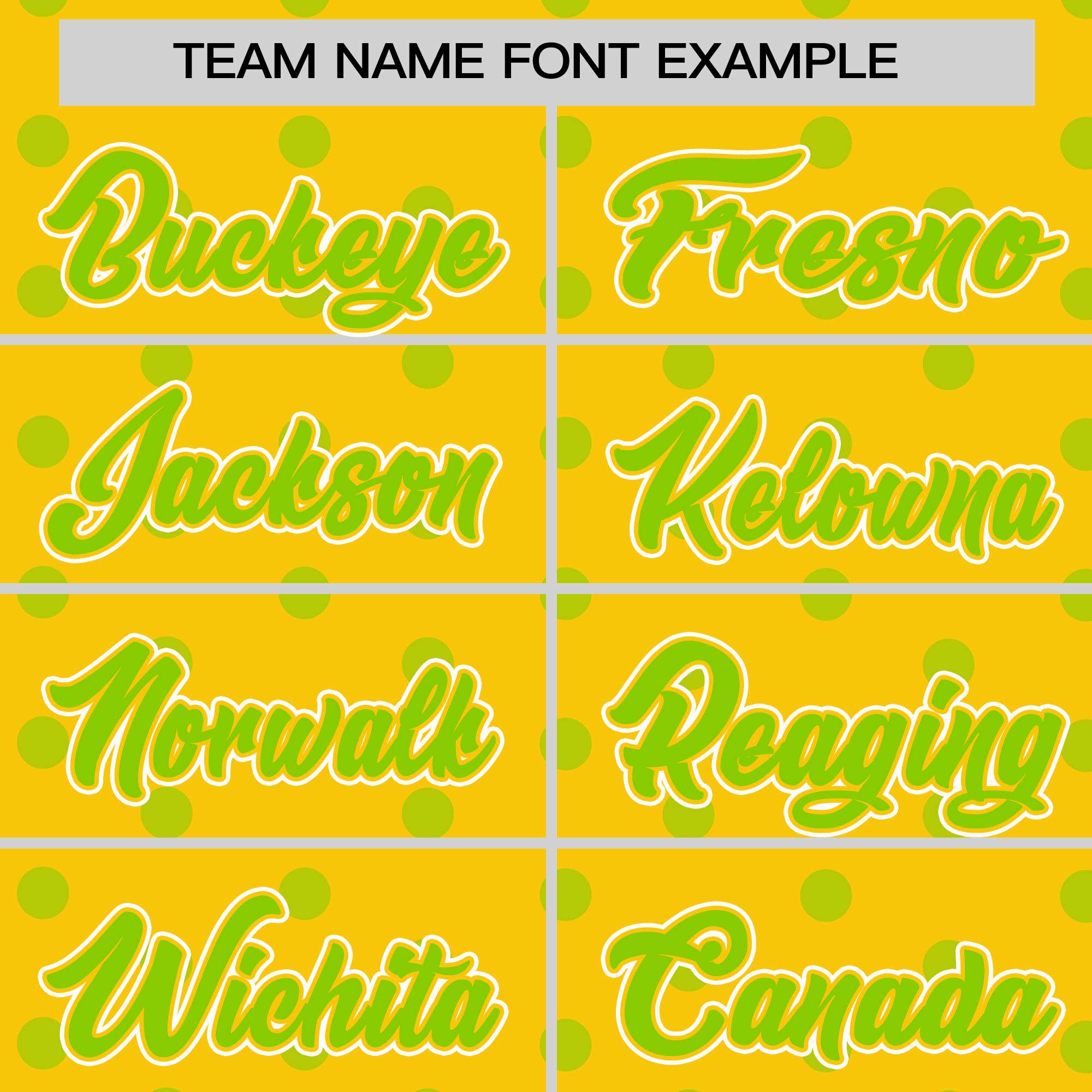 Custom Gold Neon Green Personalized Polka Dot Graffiti Pattern Authentic Baseball Jersey