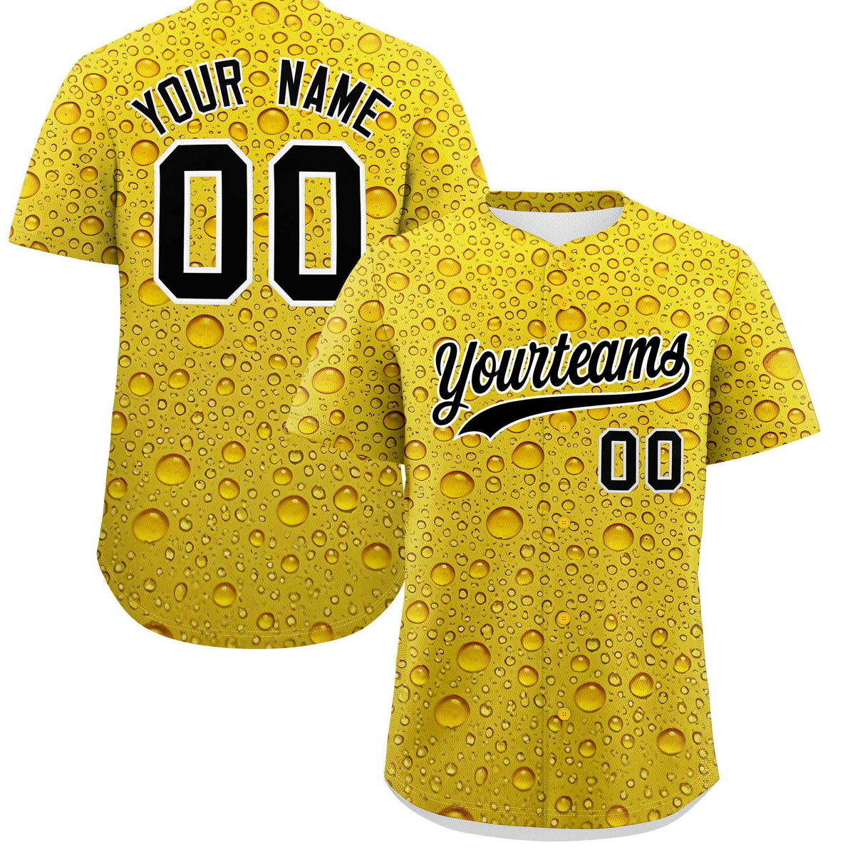 Custom Gold Personalized Team Shirts for Parties &amp; Training | KXKSHOP