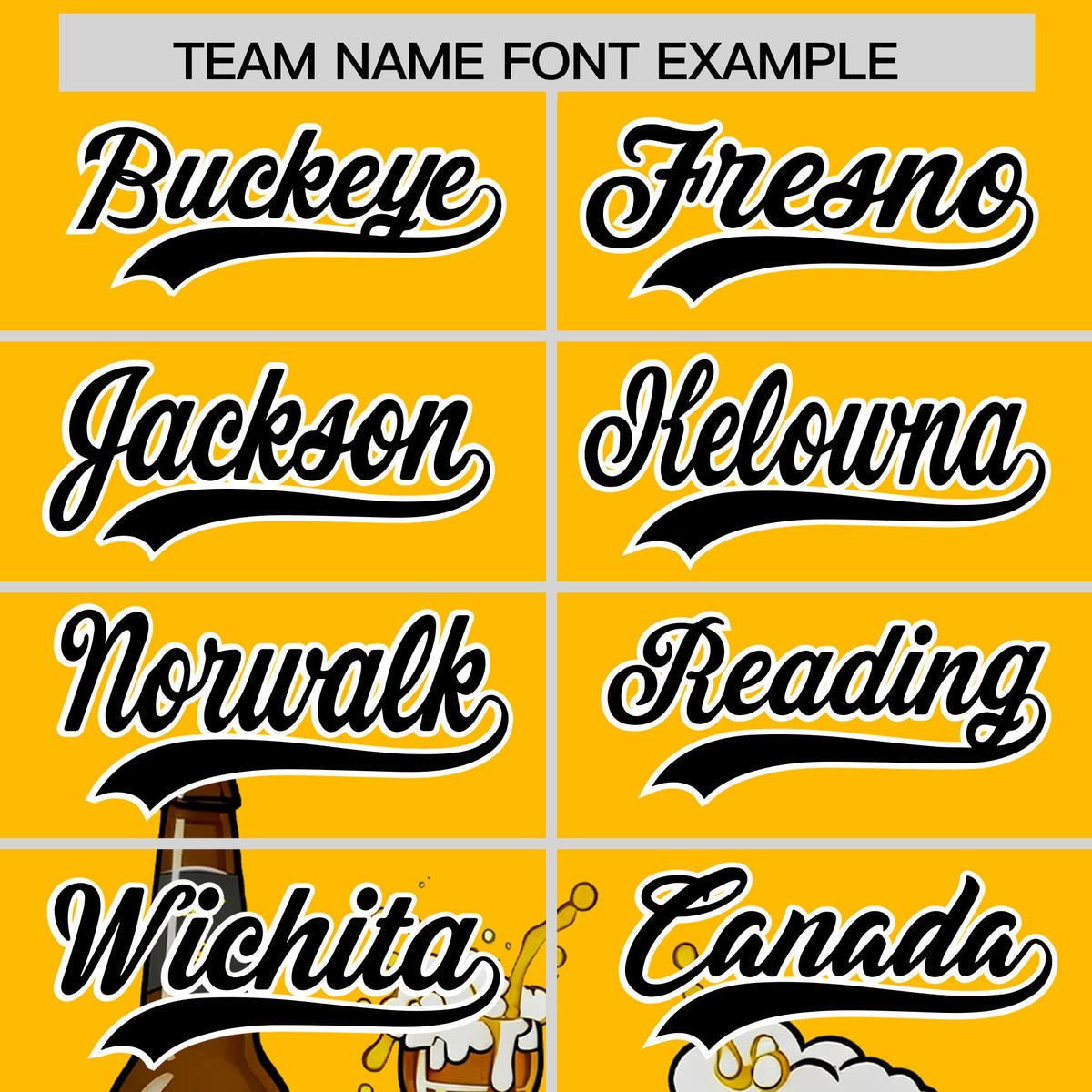 Custom Yellow Personalized Team Shirts for Parties &amp; Training | KXKSHOP