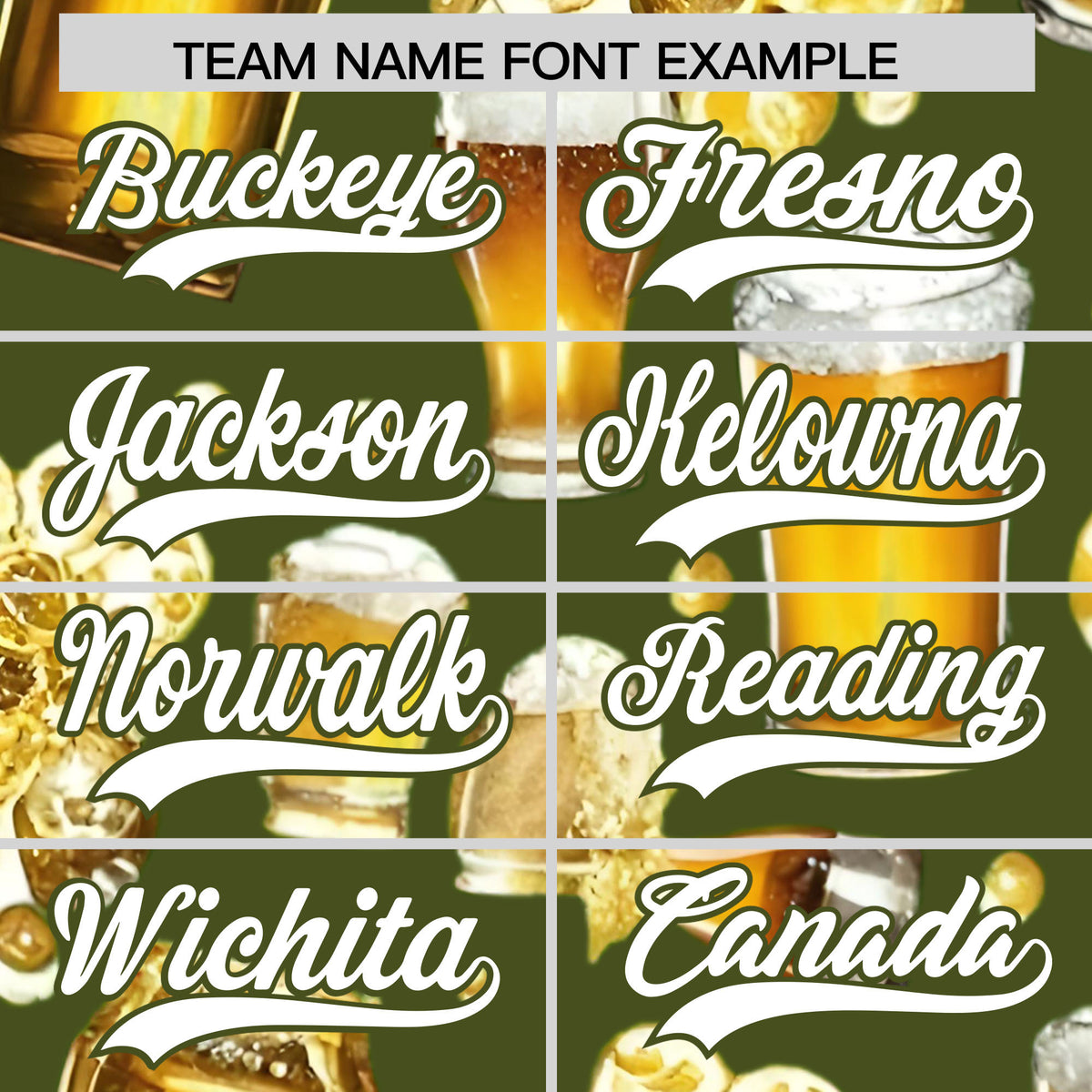 Custom Olive Personalized Team Shirts for Parties &amp; Training | KXKSHOP