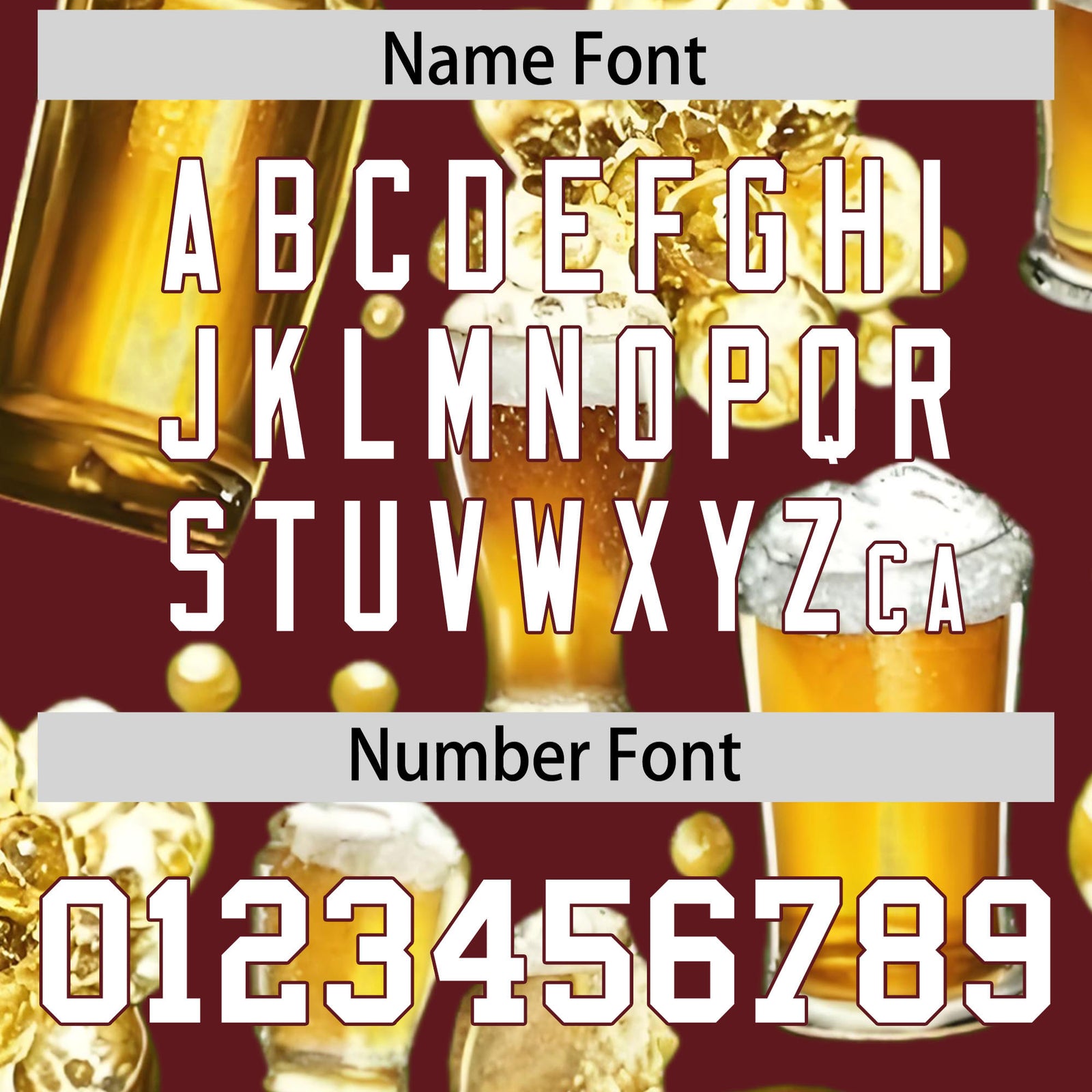 Custom Burgundy Personalized Team Shirts for Parties & Training | KXKSHOP