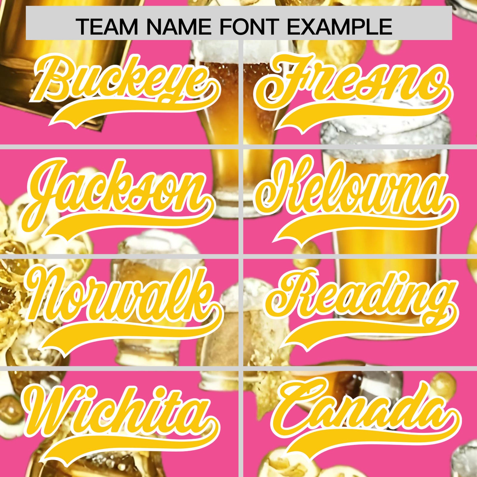 Custom Pink Personalized Team Shirts for Parties & Training | KXKSHOP