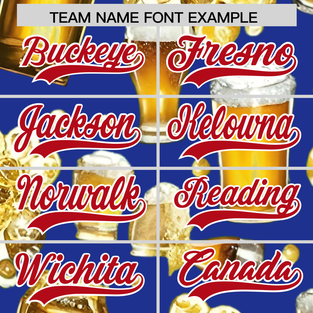 Custom Royal Blue Personalized Team Shirts for Parties &amp; Training | KXKSHOP