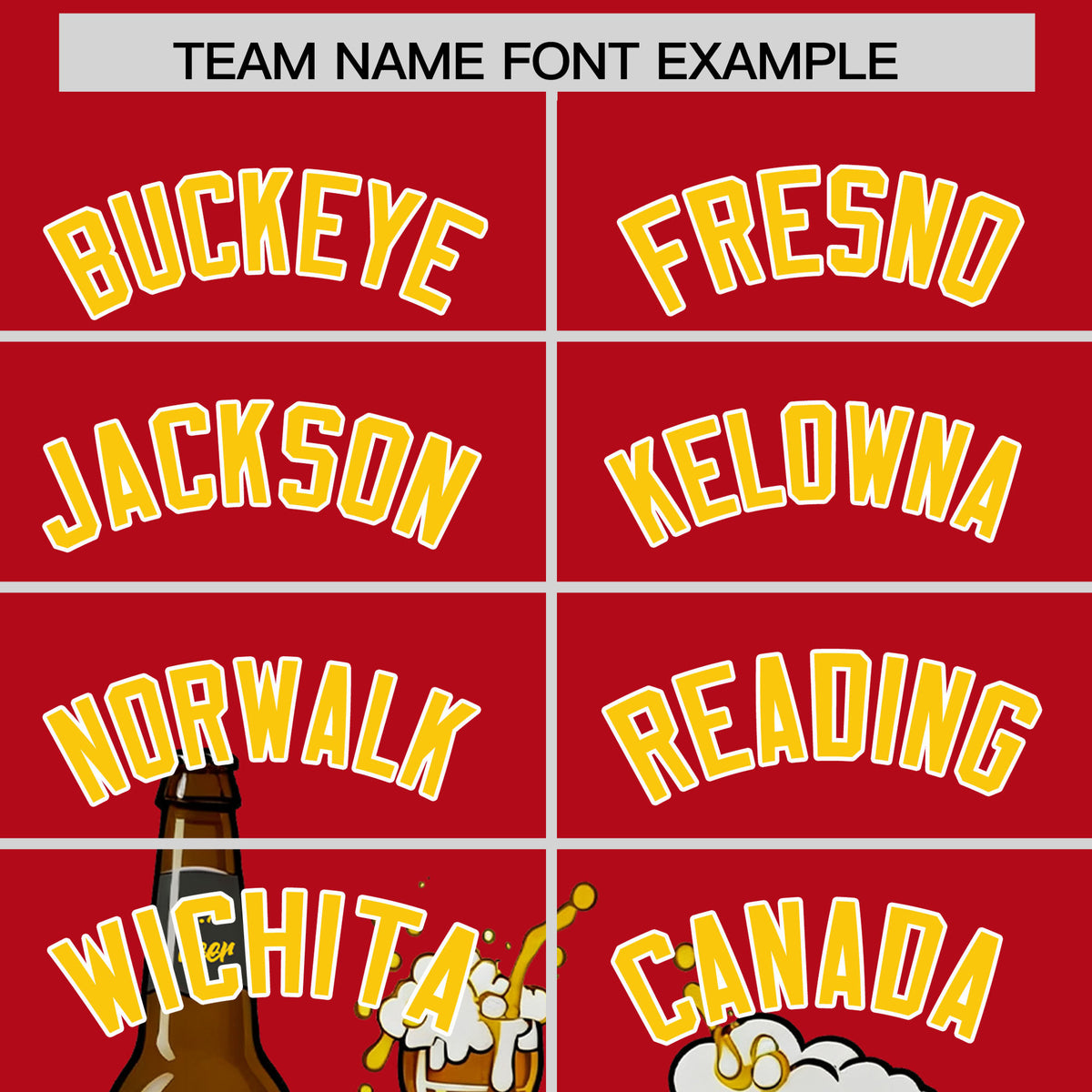 Custom Red Personalized Team Shirts for Parties &amp; Training | KXKSHOP