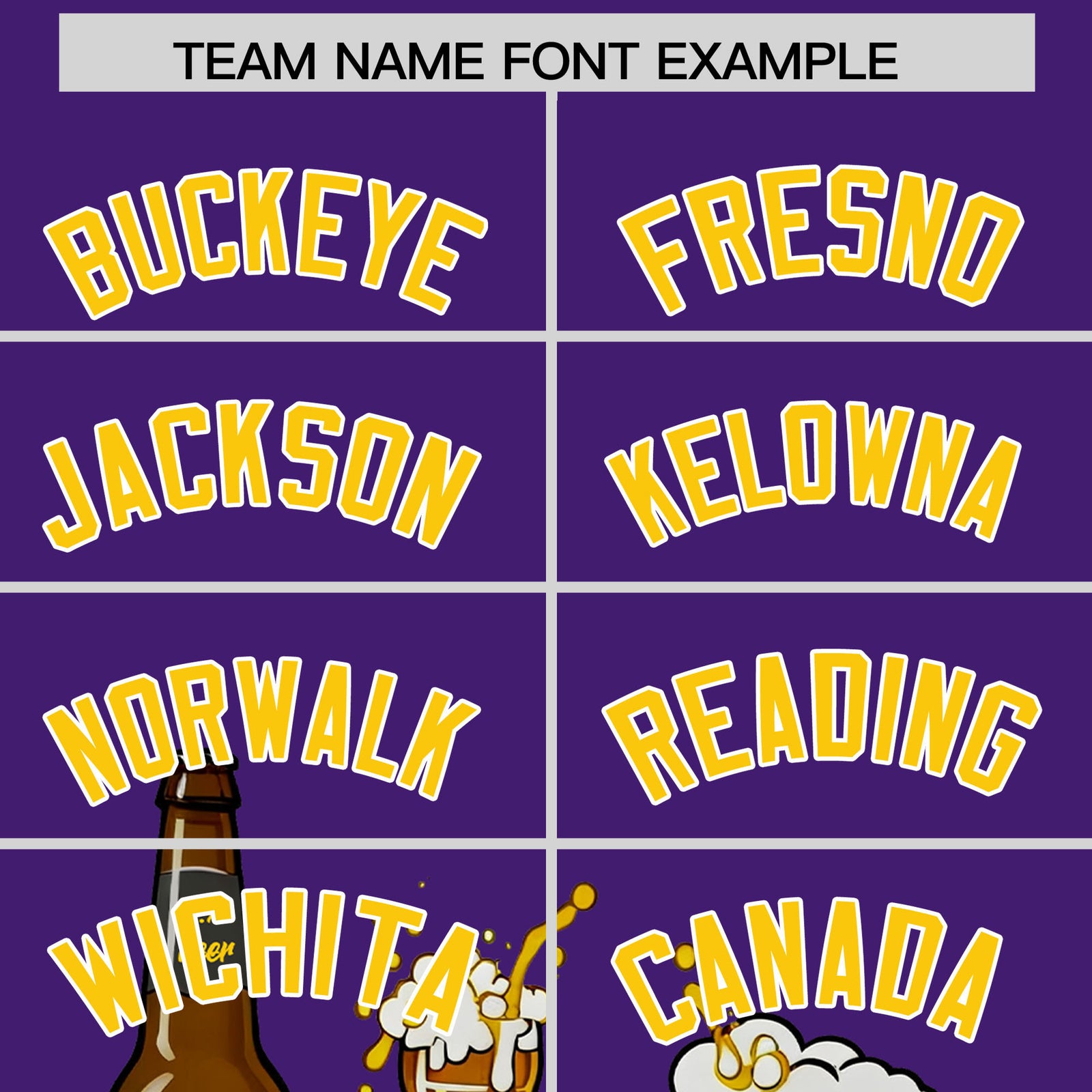 Custom Purple Personalized Team Shirts for Parties & Training | KXKSHOP