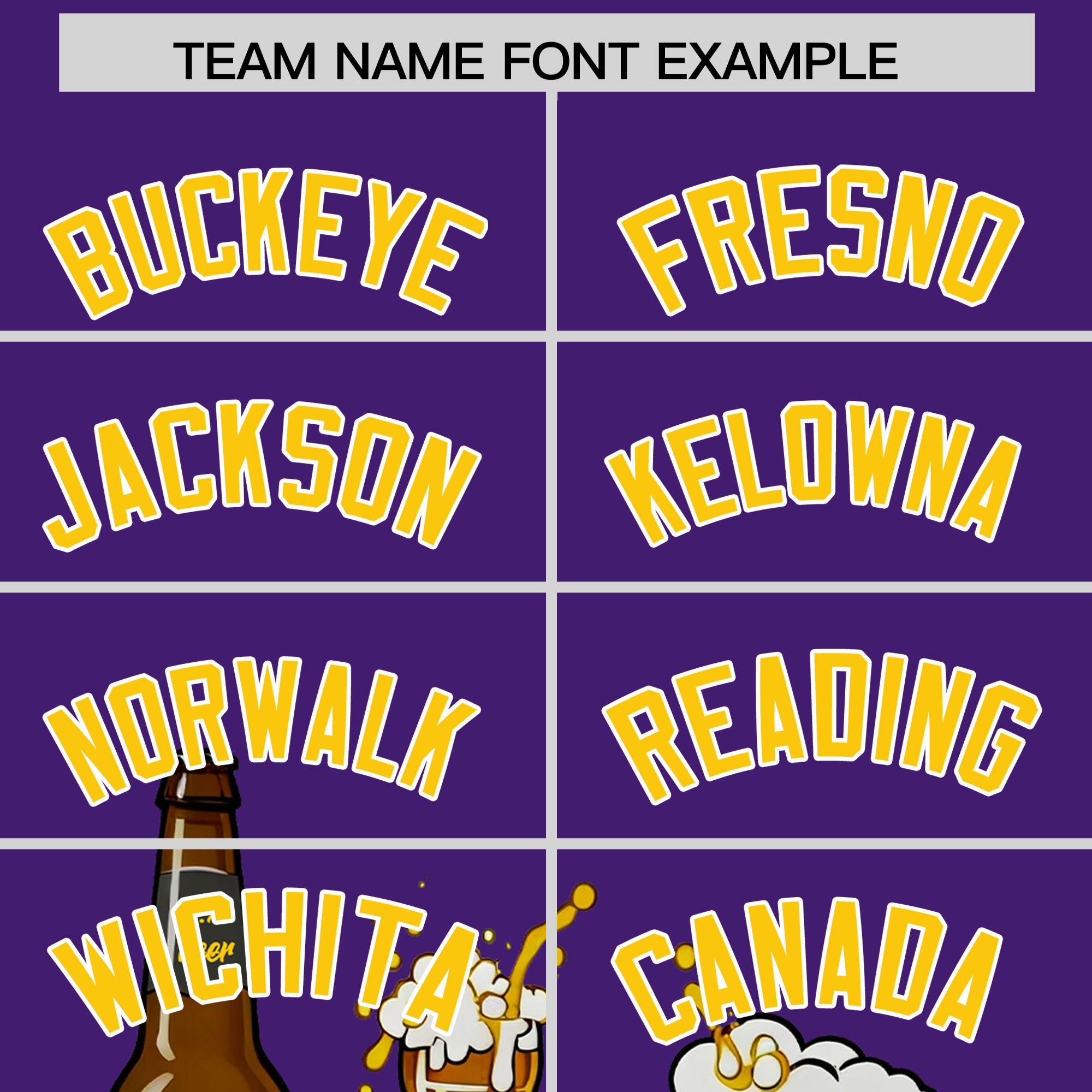 Custom Purple Personalized Team Shirts for Parties & Training | KXKSHOP