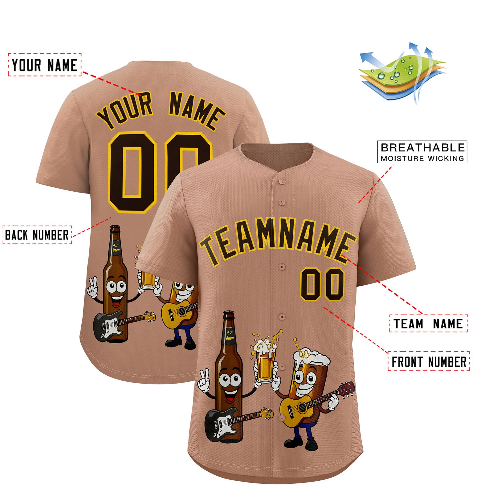 Custom Coffee Personalized Team Shirts for Parties & Training | KXKSHOP