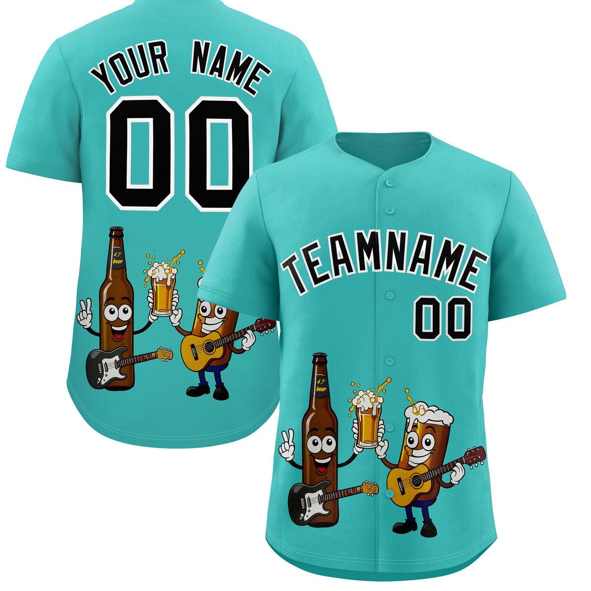Custom Teal Personalized Team Shirts for Parties &amp; Training | KXKSHOP