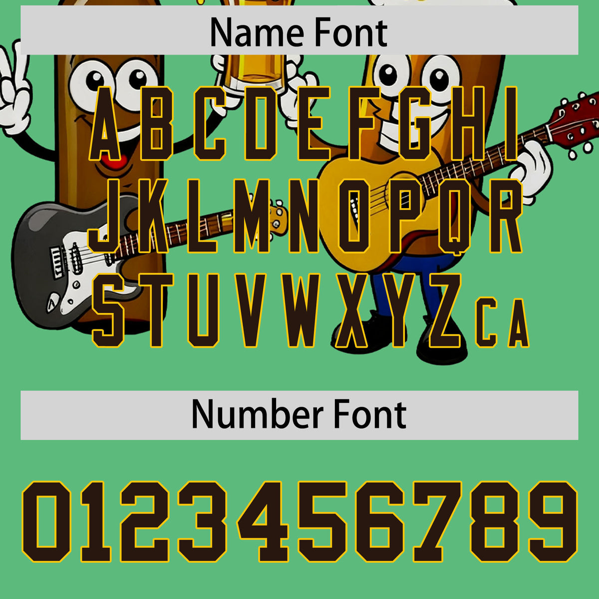 Custom Neon Green Personalized Team Shirts for Parties &amp; Training | KXKSHOP