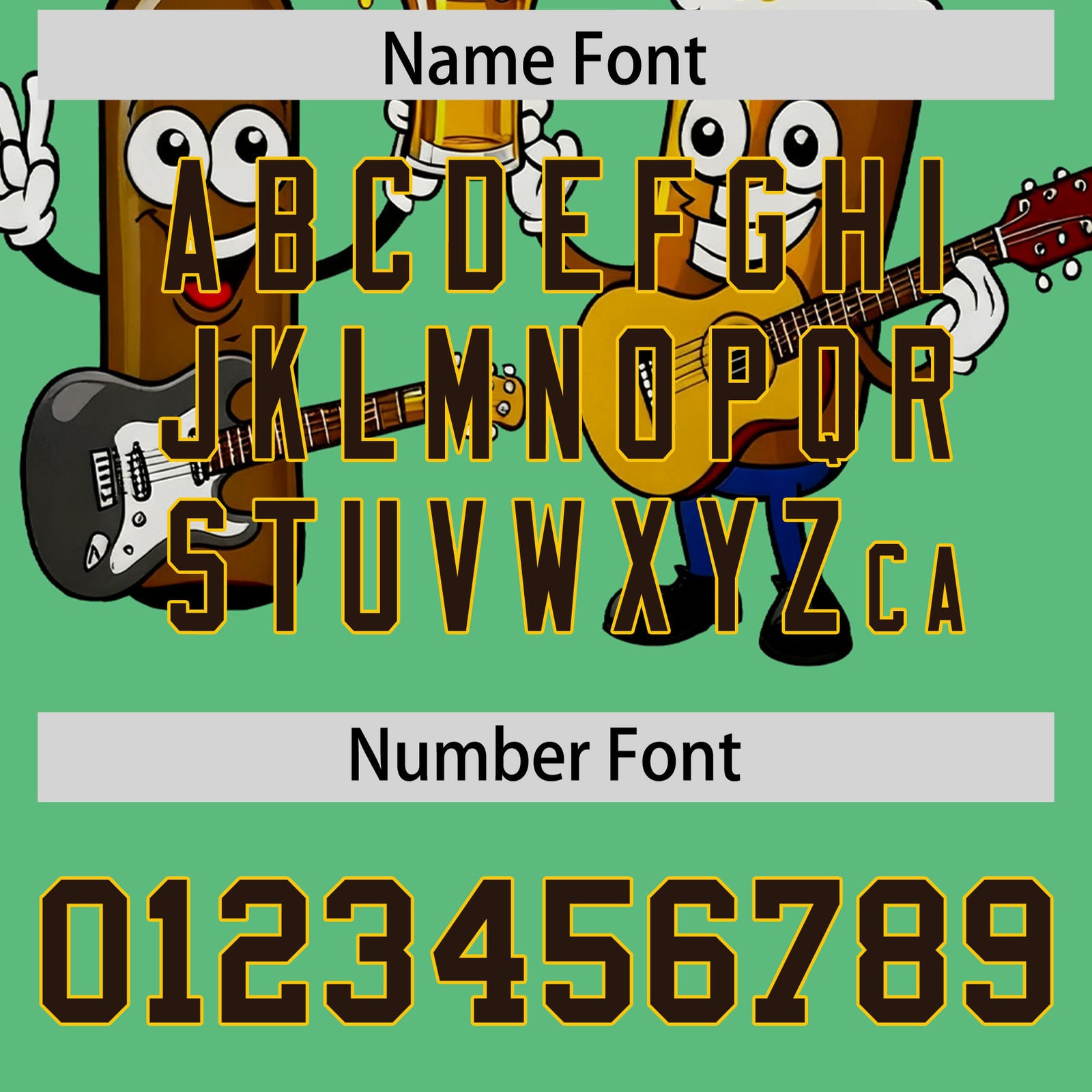 Custom Neon Green Personalized Team Shirts for Parties & Training | KXKSHOP