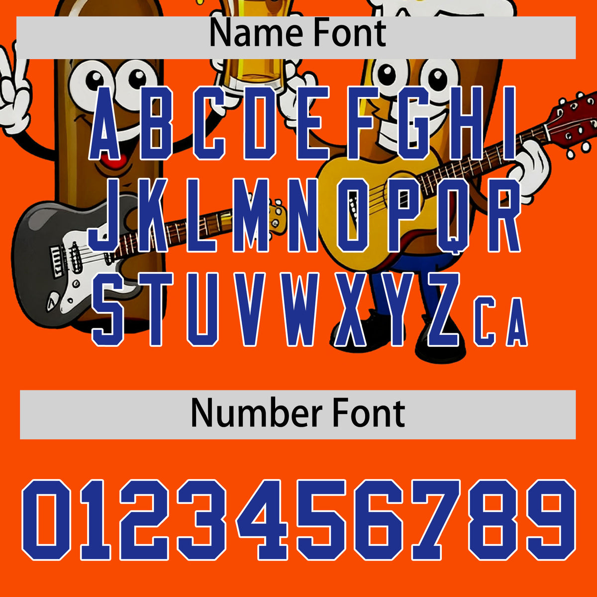 Custom Orange Personalized Team Shirts for Parties &amp; Training | KXKSHOP