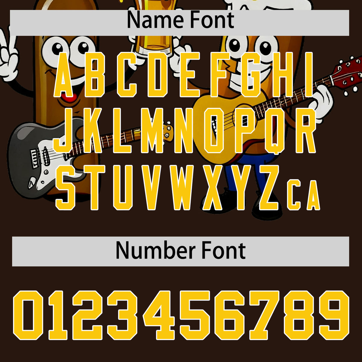 Custom Brown Personalized Team Shirts for Parties &amp; Training | KXKSHOP