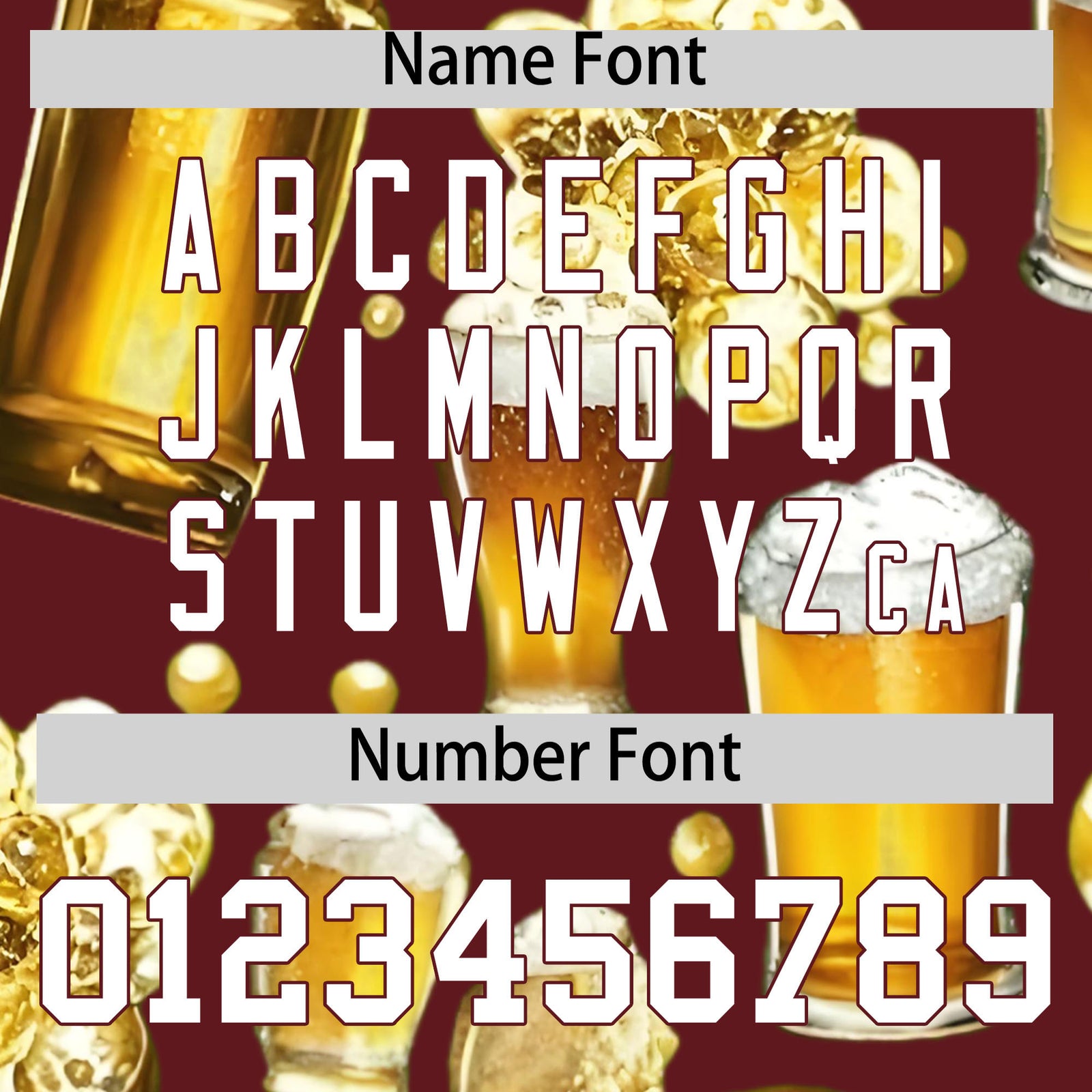 Custom Burgundy Personalized Team Shirts for Parties & Training | KXKSHOP