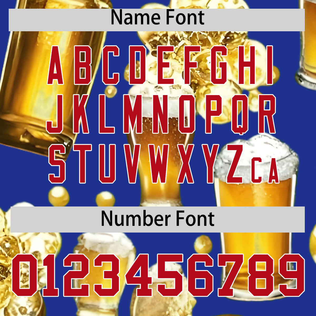 Custom Royal Blue Personalized Team Shirts for Parties &amp; Training | KXKSHOP