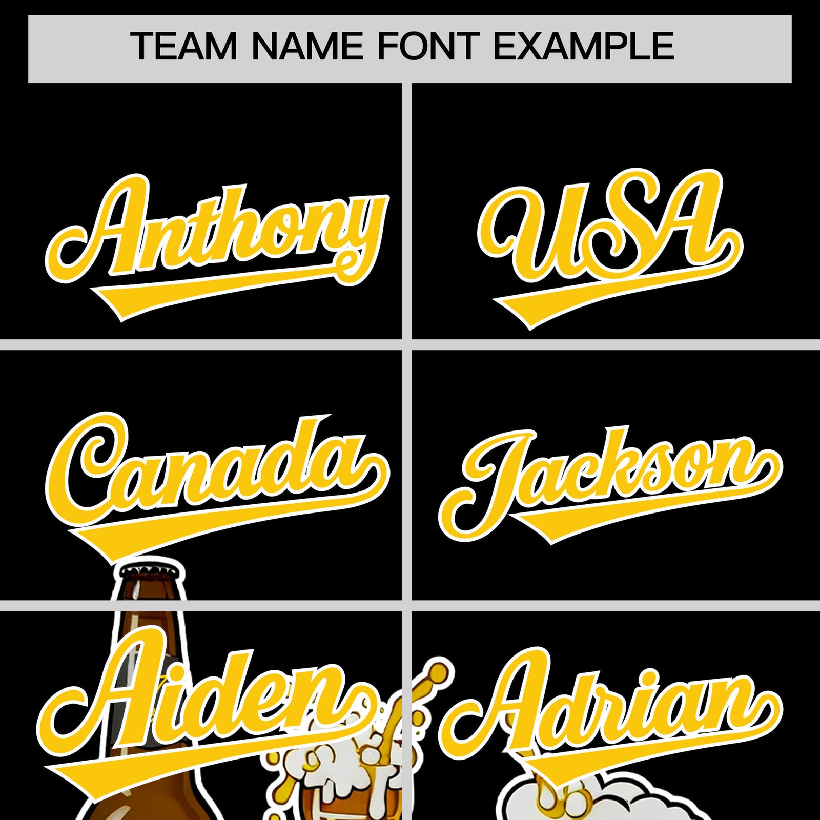 Custom Black Personalized Team Shirts for Parties & Training | KXKSHOP