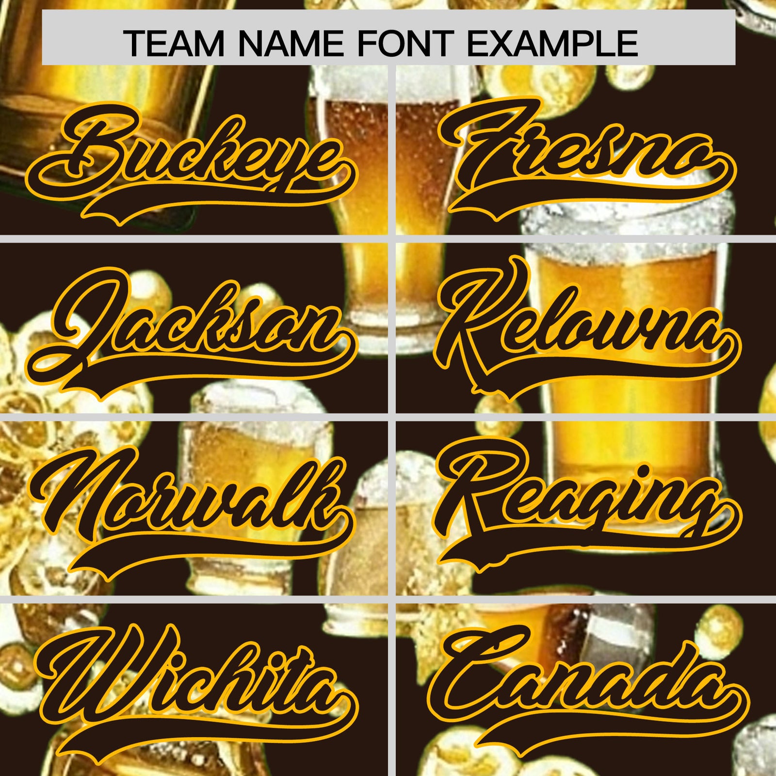 Custom Brown Personalized Team Shirts for Parties & Training | KXKSHOP