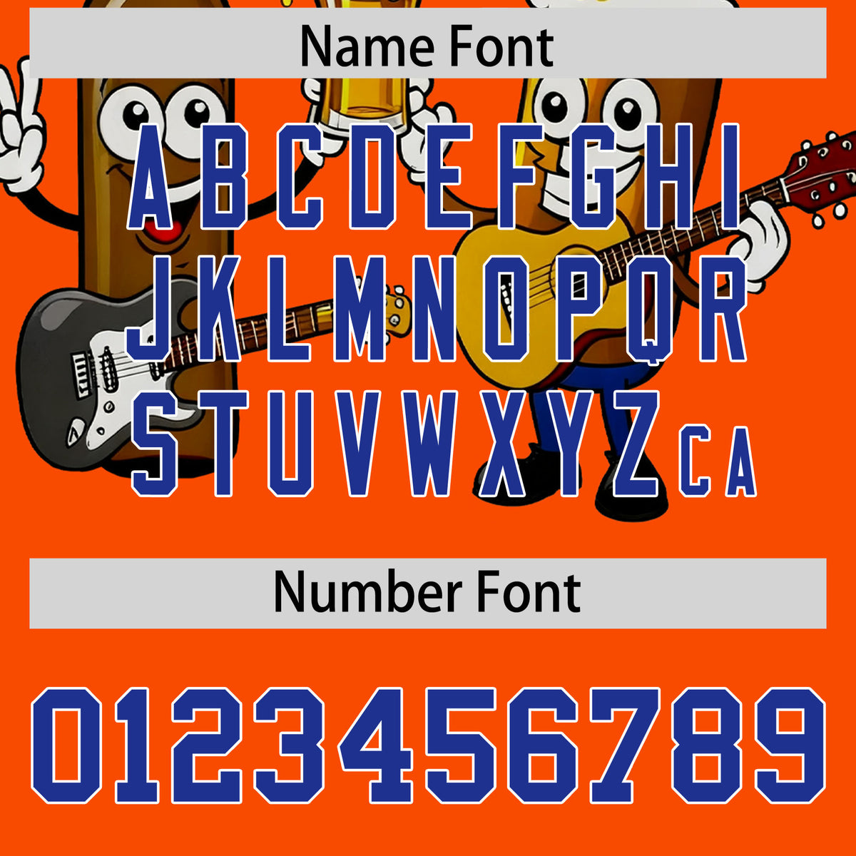 Custom Orange Personalized Team Shirts for Parties &amp; Training | KXKSHOP