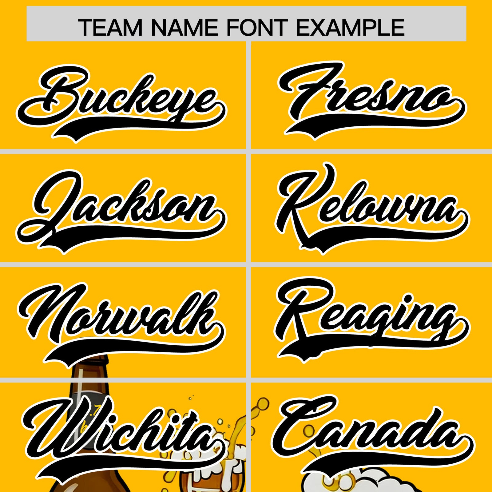 Custom Yellow Personalized Team Shirts for Parties & Training | KXKSHOP