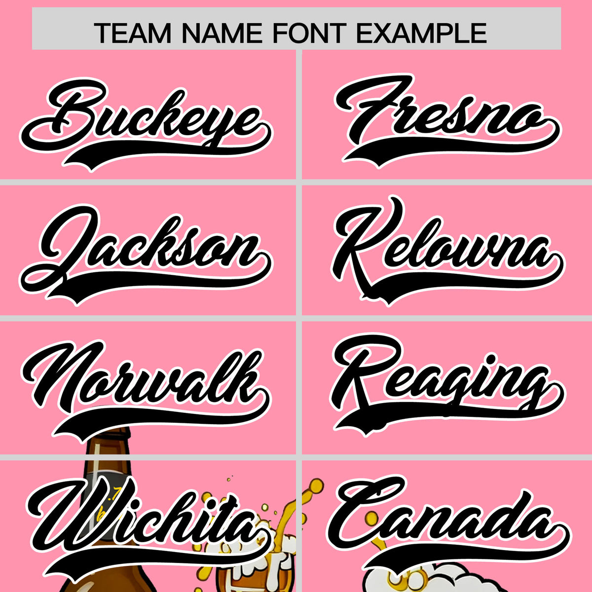 Custom Light Pink Personalized Team Shirts for Parties &amp; Training | KXKSHOP