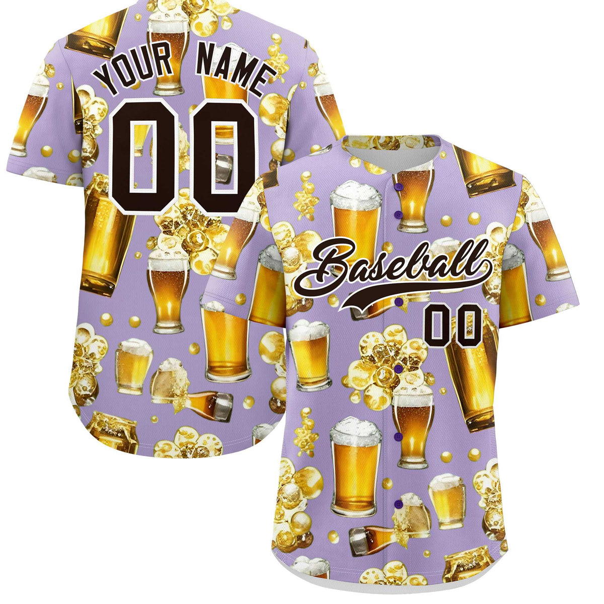 Custom Light Purple Personalized Team Shirts for Parties &amp; Training | KXKSHOP