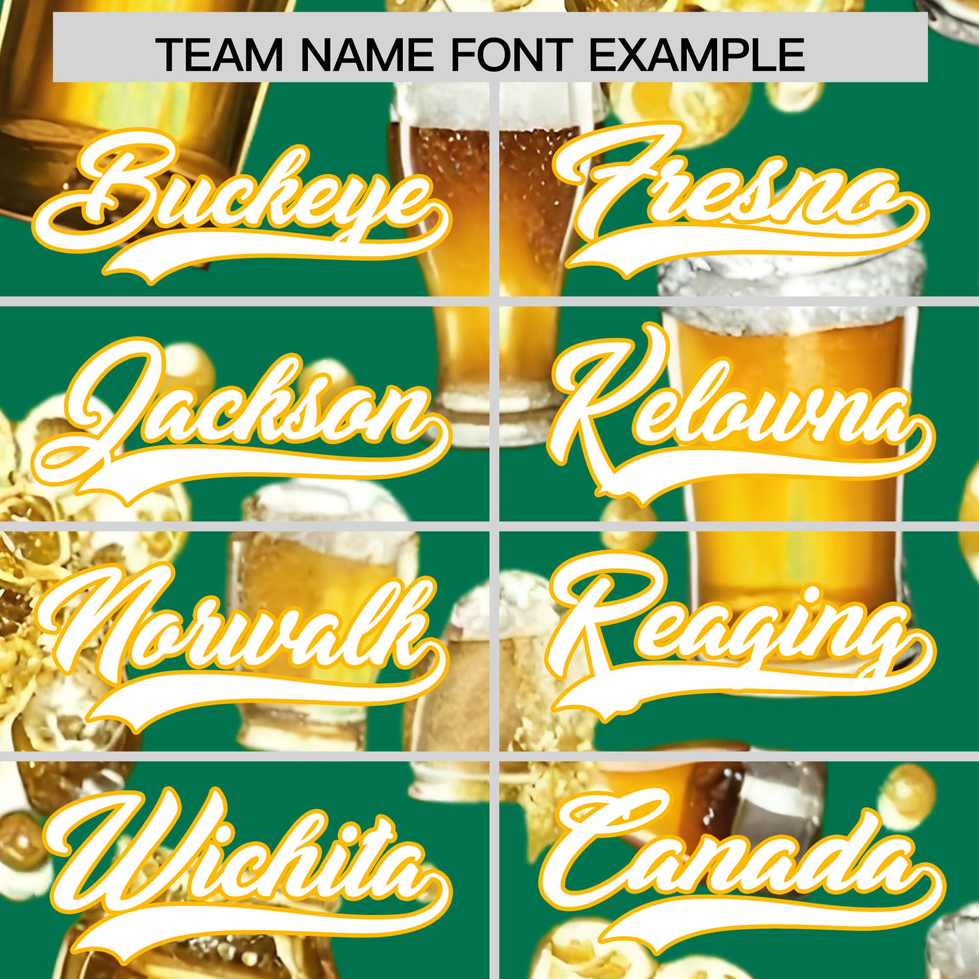 Custom Kelly Green Personalized Team Shirts for Parties & Training | KXKSHOP