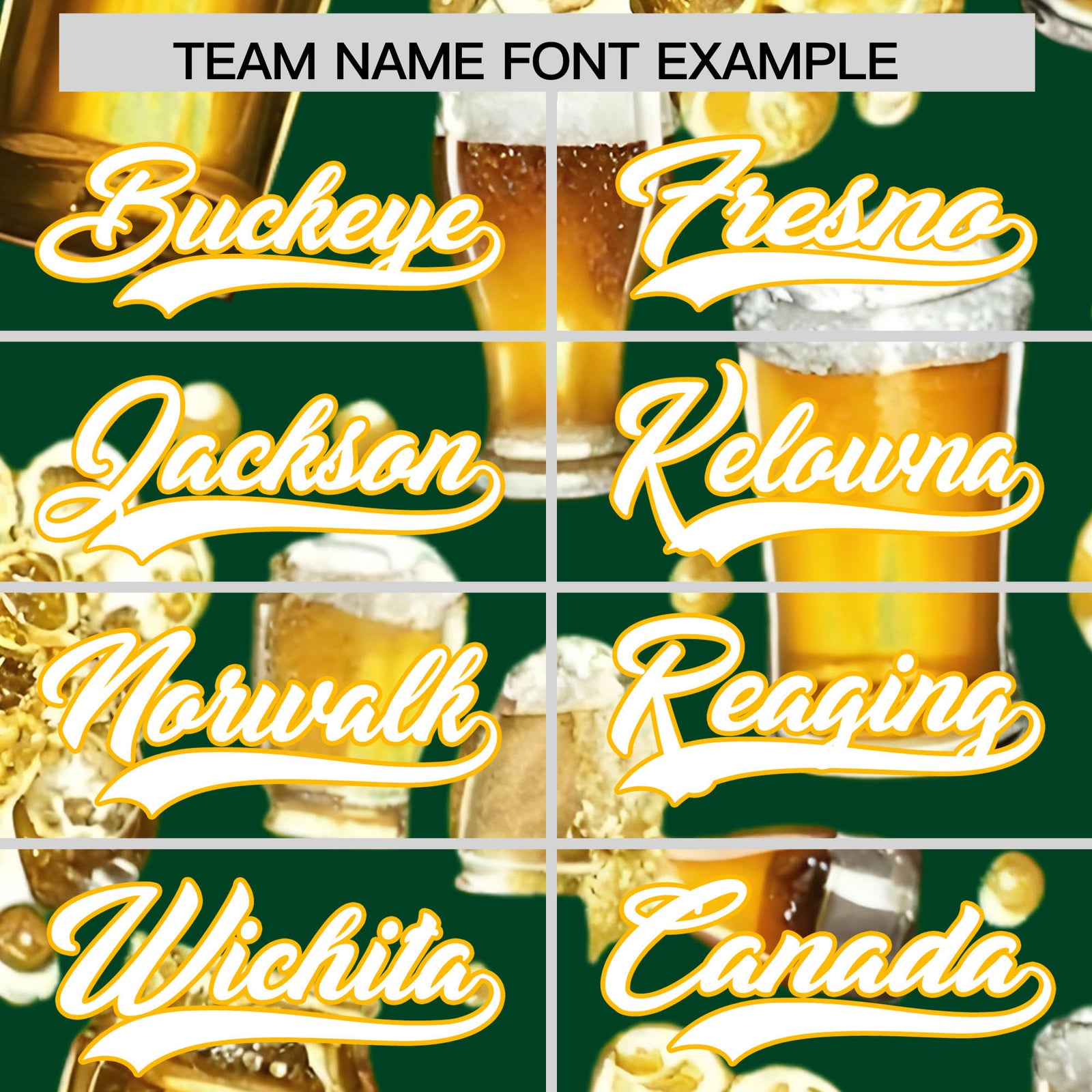 Custom Green Personalized Team Shirts for Parties & Training | KXKSHOP