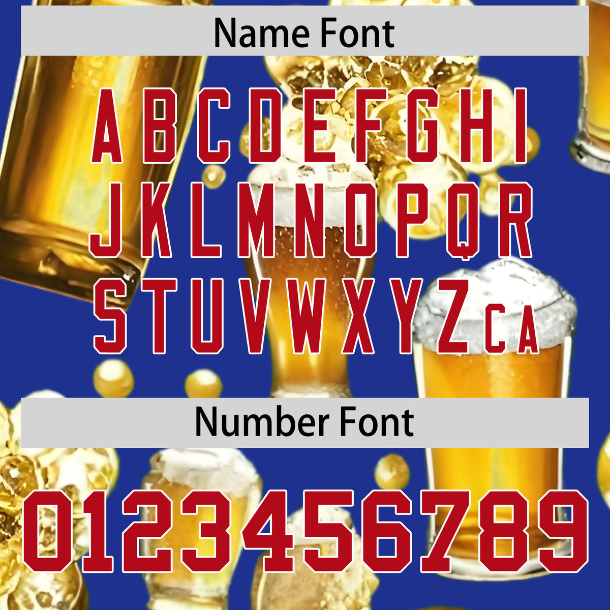 Custom Royal Blue Personalized Team Shirts for Parties &amp; Training | KXKSHOP