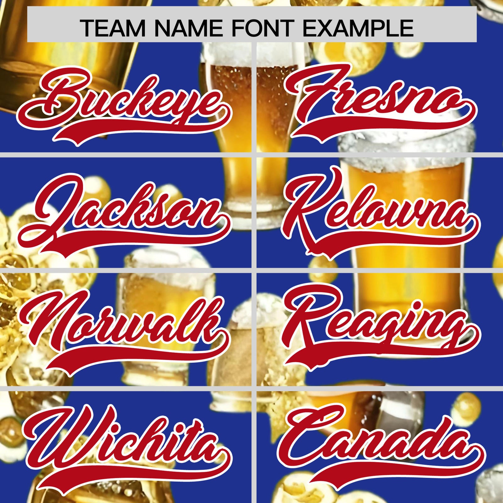 Custom Royal Blue Personalized Team Shirts for Parties & Training | KXKSHOP