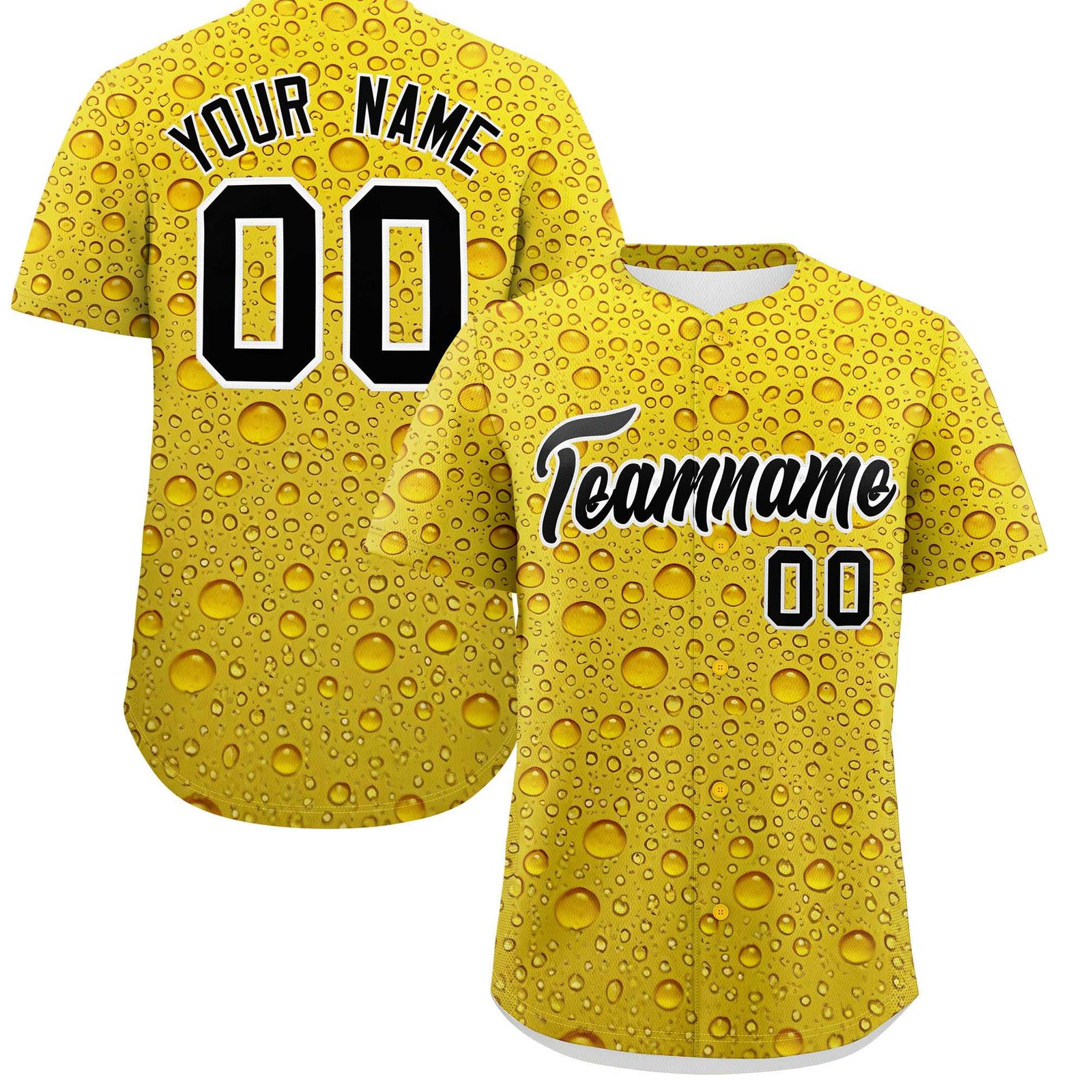 Custom Gold Personalized Team Shirts for Parties & Training | KXKSHOP